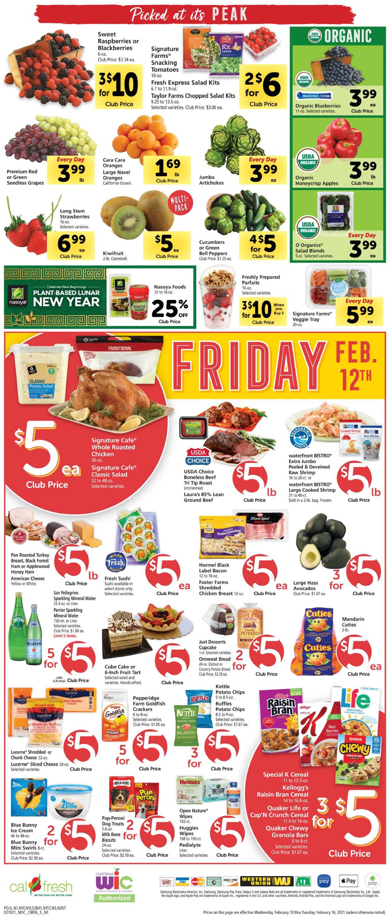 Catalogue Safeway from 02/10/2021