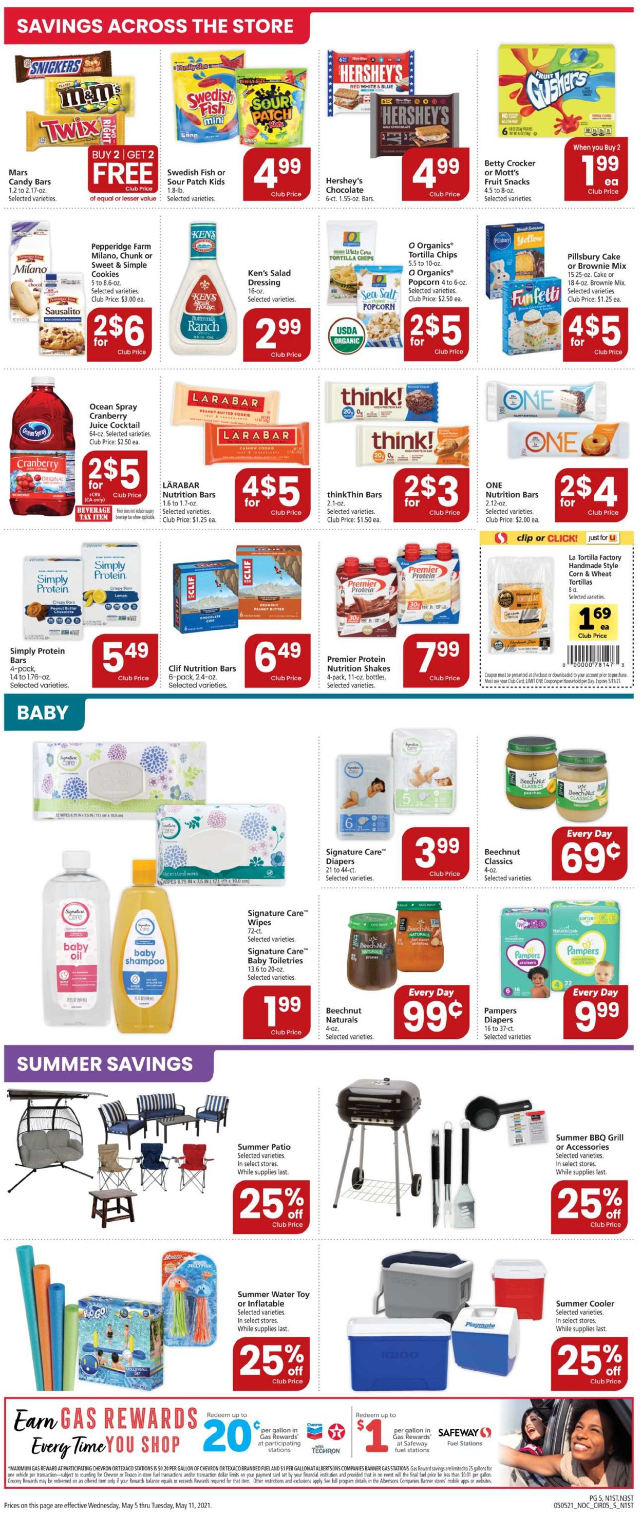 Catalogue Safeway from 05/05/2021
