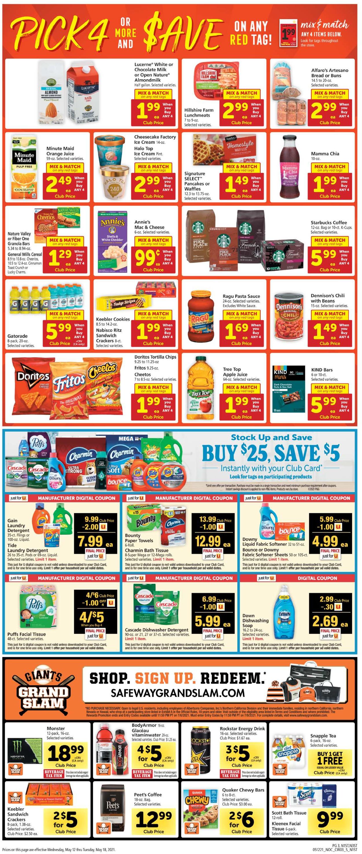 Catalogue Safeway from 05/12/2021