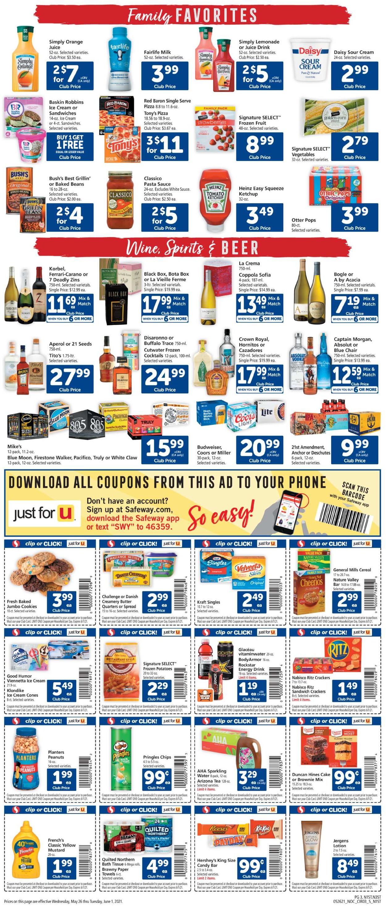Catalogue Safeway from 05/26/2021
