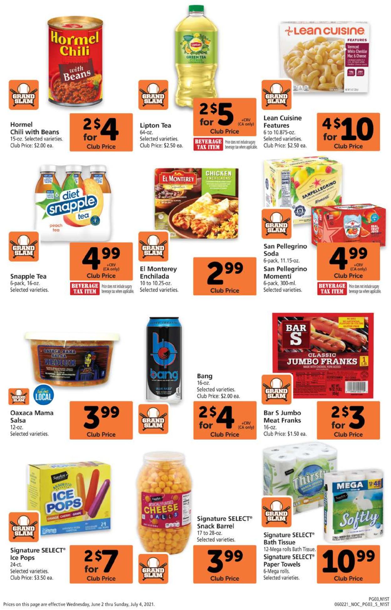 Catalogue Safeway from 06/02/2021