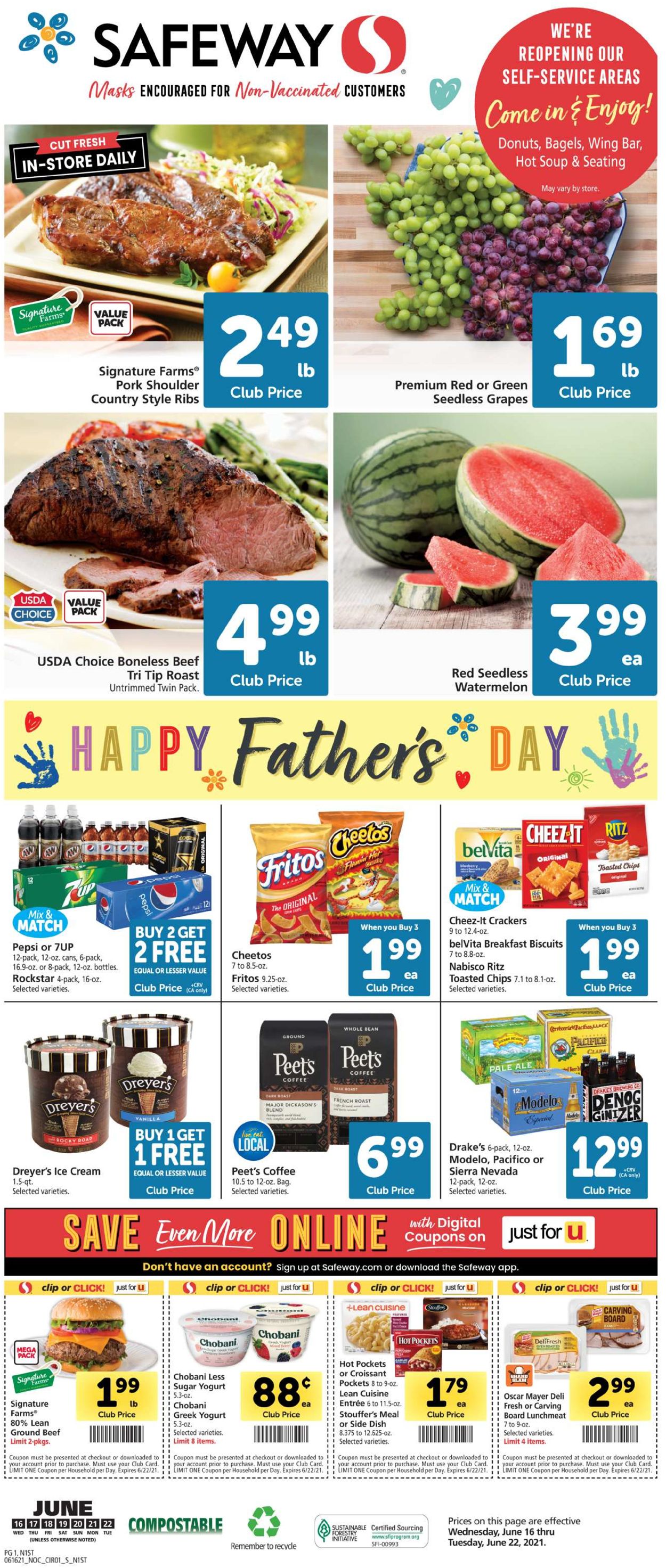 Catalogue Safeway from 06/16/2021
