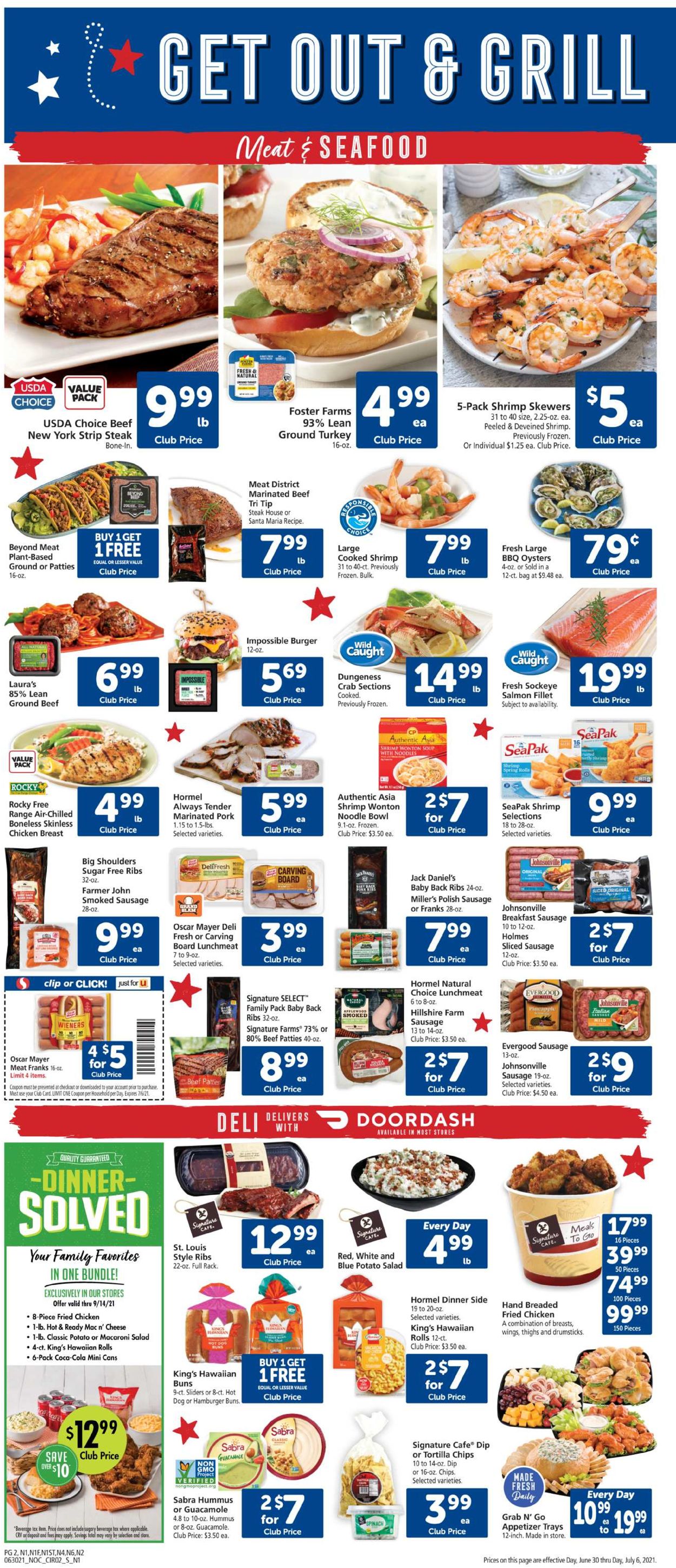 Catalogue Safeway from 06/30/2021