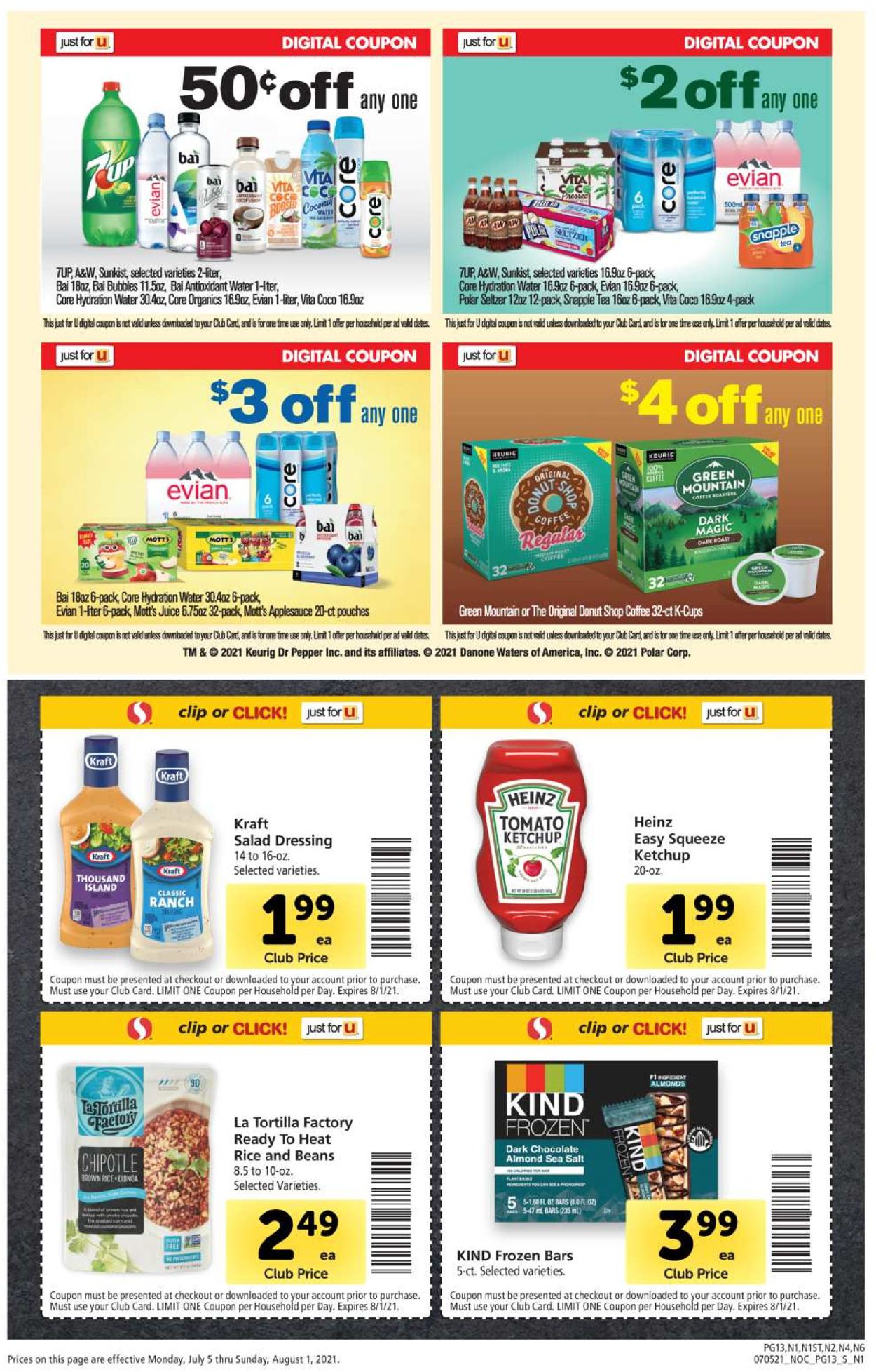 Catalogue Safeway from 07/05/2021