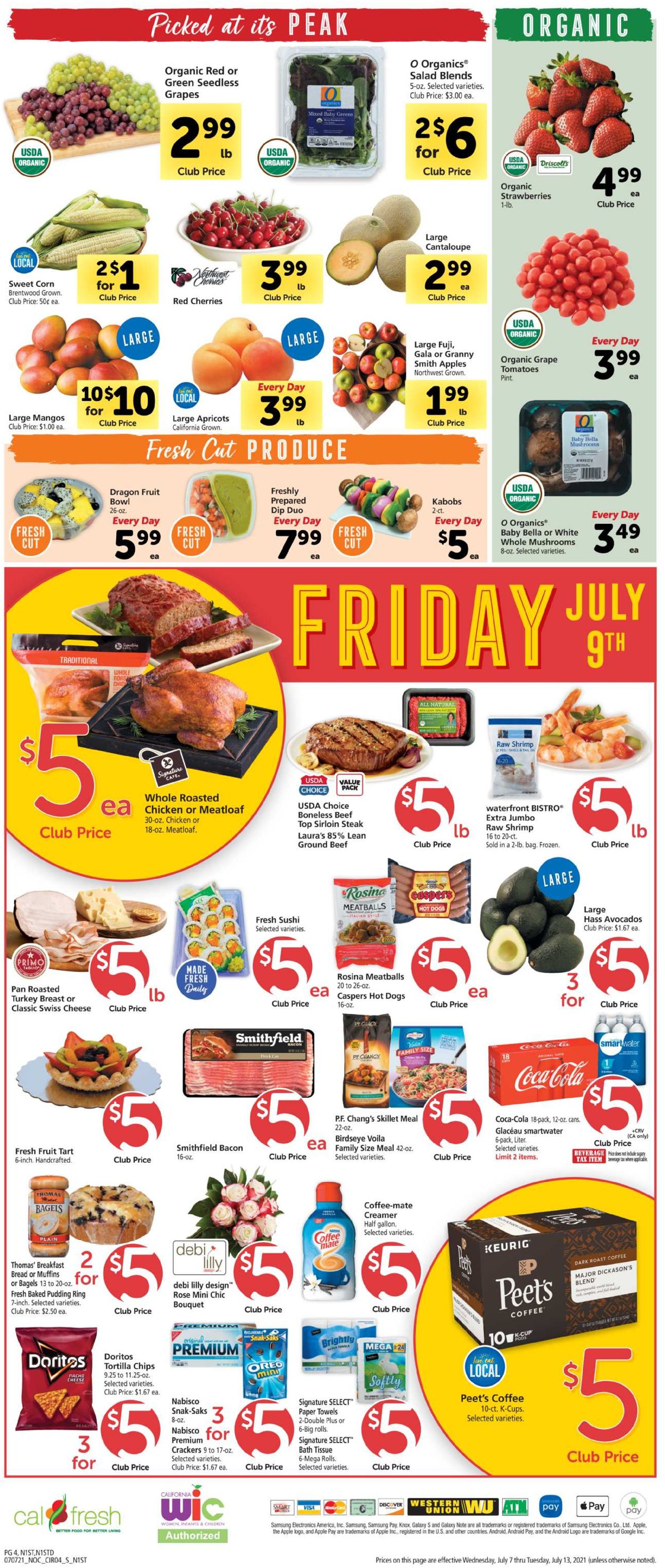 Catalogue Safeway from 07/07/2021