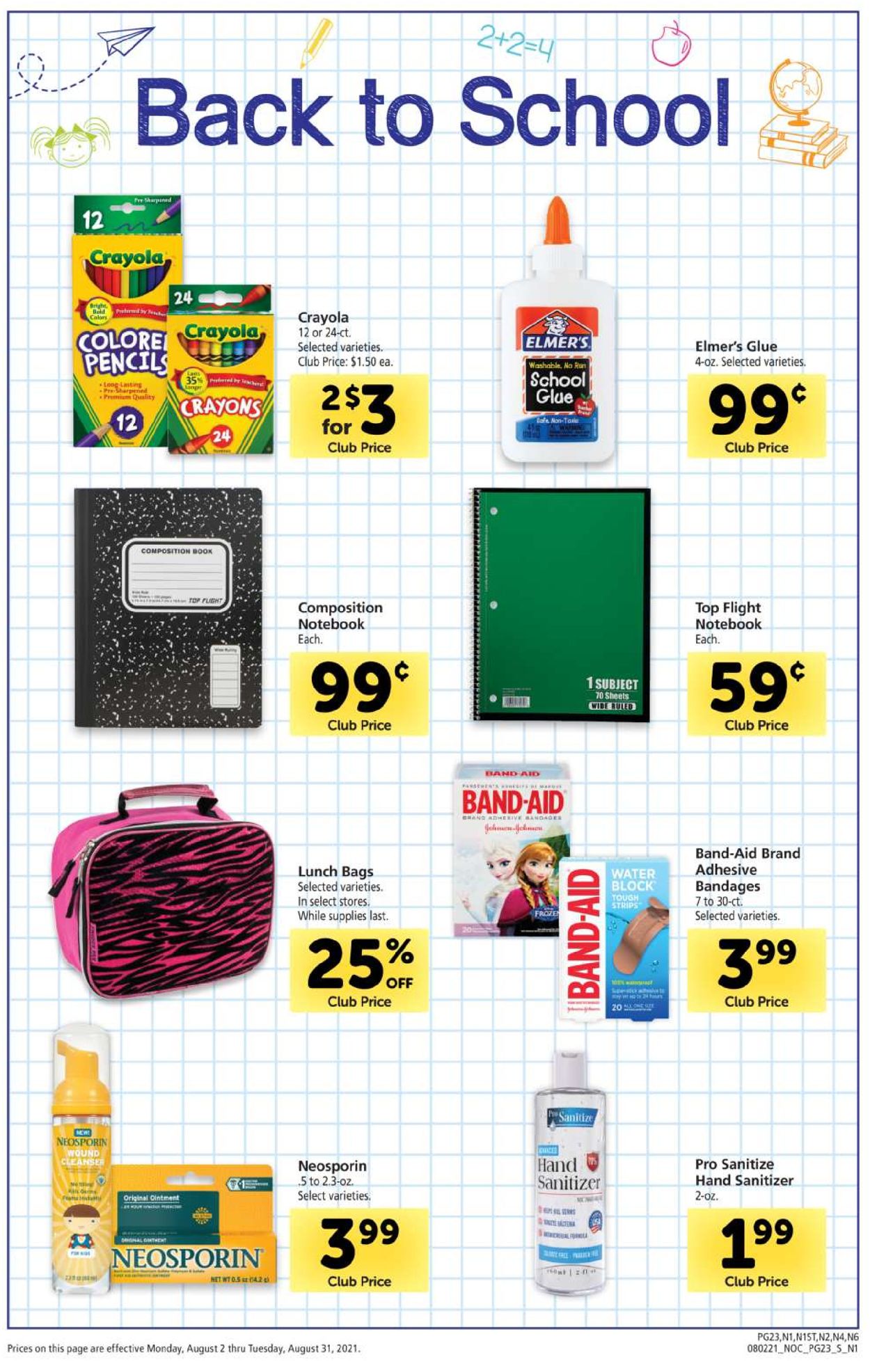 Catalogue Safeway from 08/02/2021