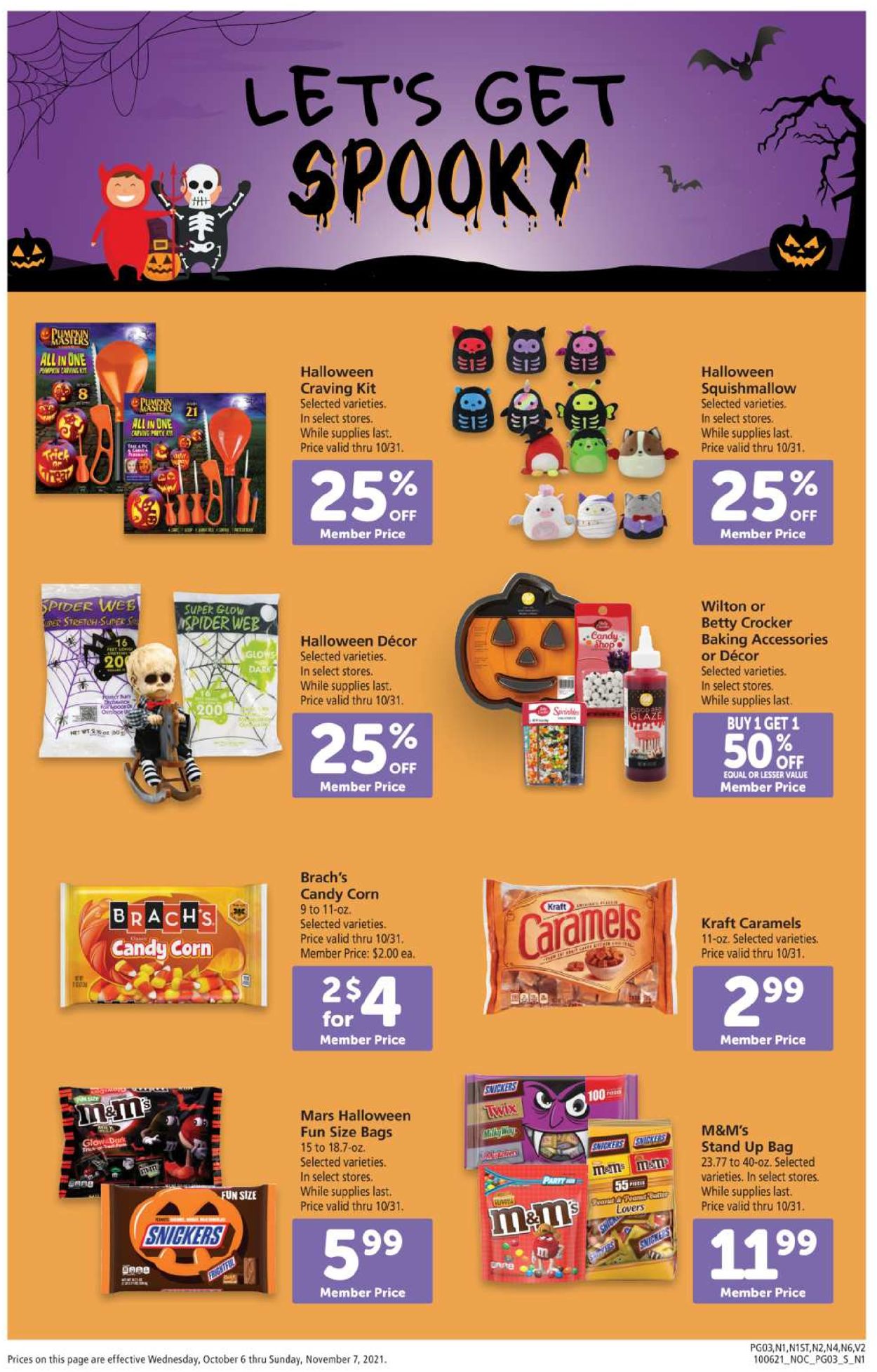 Catalogue Safeway Halloween 2021 from 10/06/2021