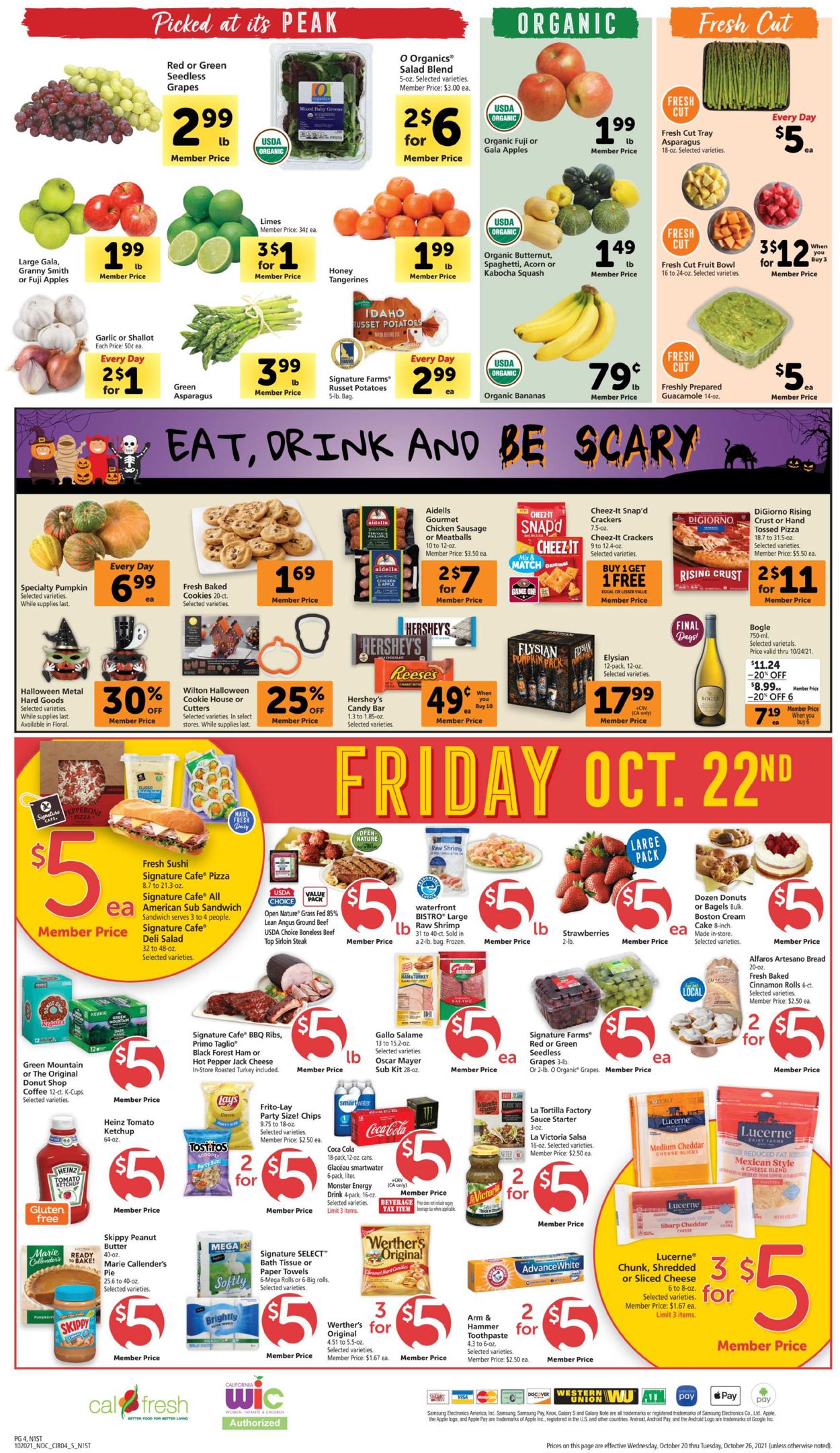 Catalogue Safeway from 10/20/2021