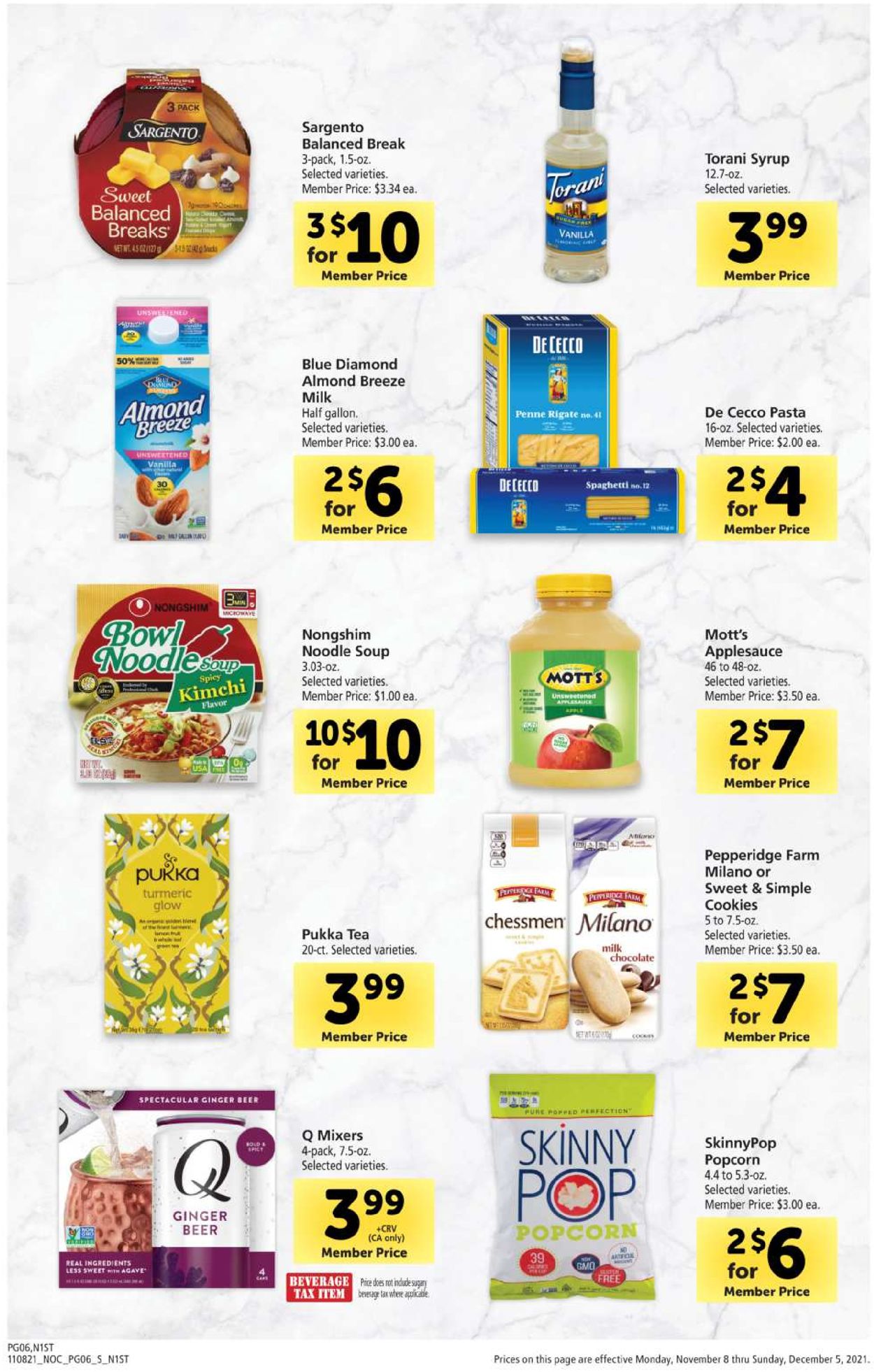 Catalogue Safeway HOLIDAY 2021 from 11/08/2021