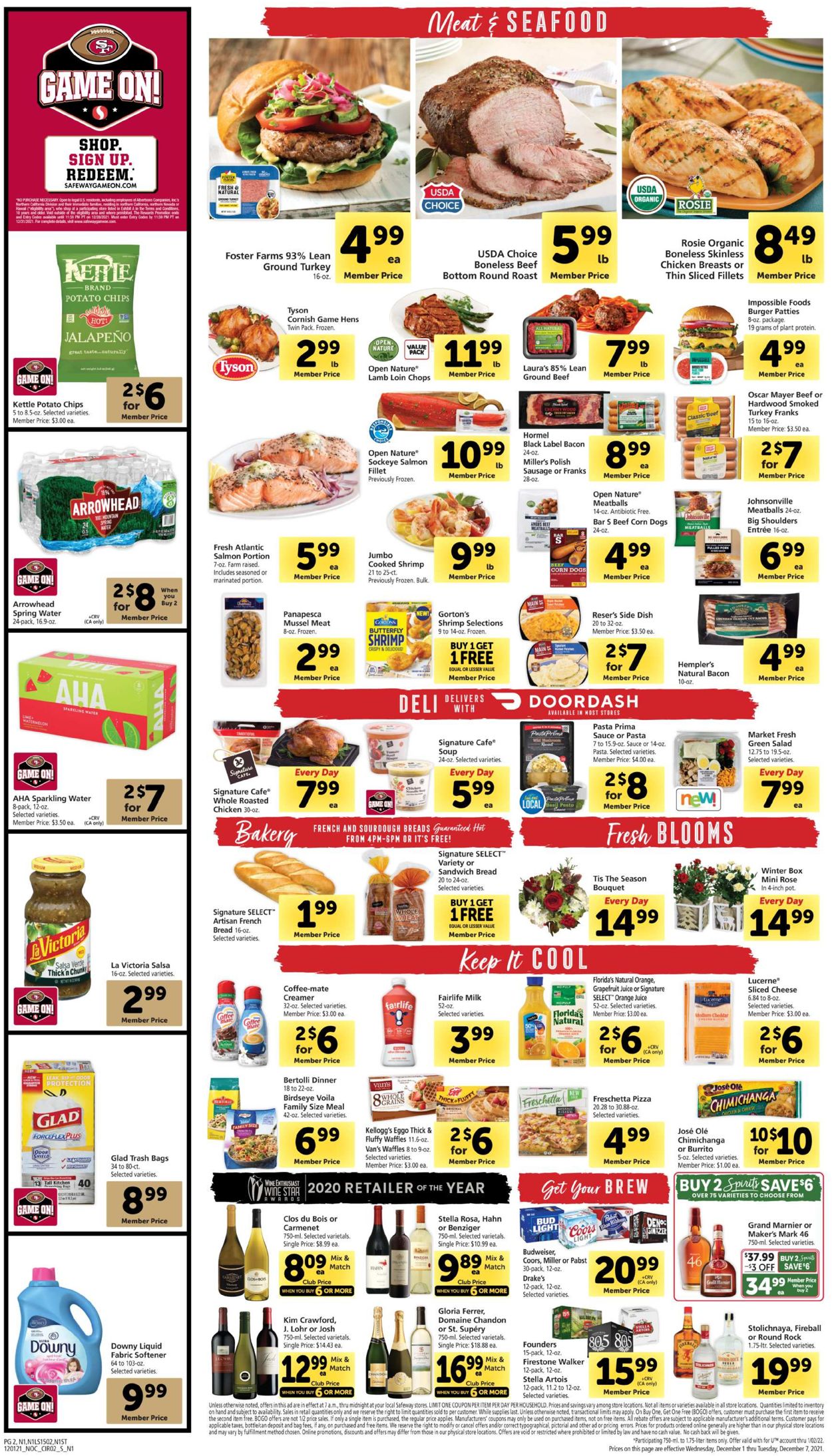 Catalogue Safeway HOLIDAY 2021 from 12/01/2021