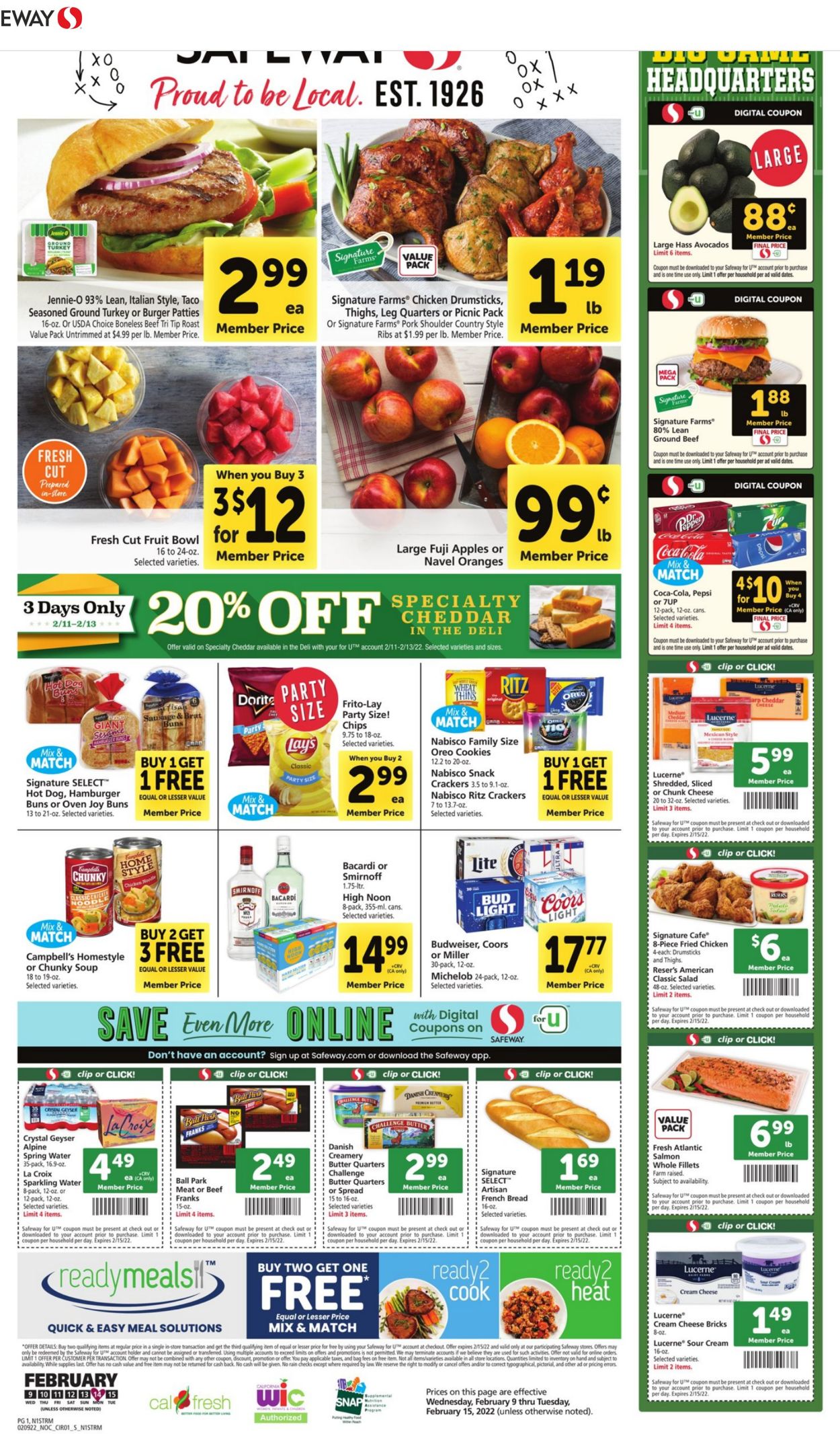 Catalogue Safeway from 02/09/2022