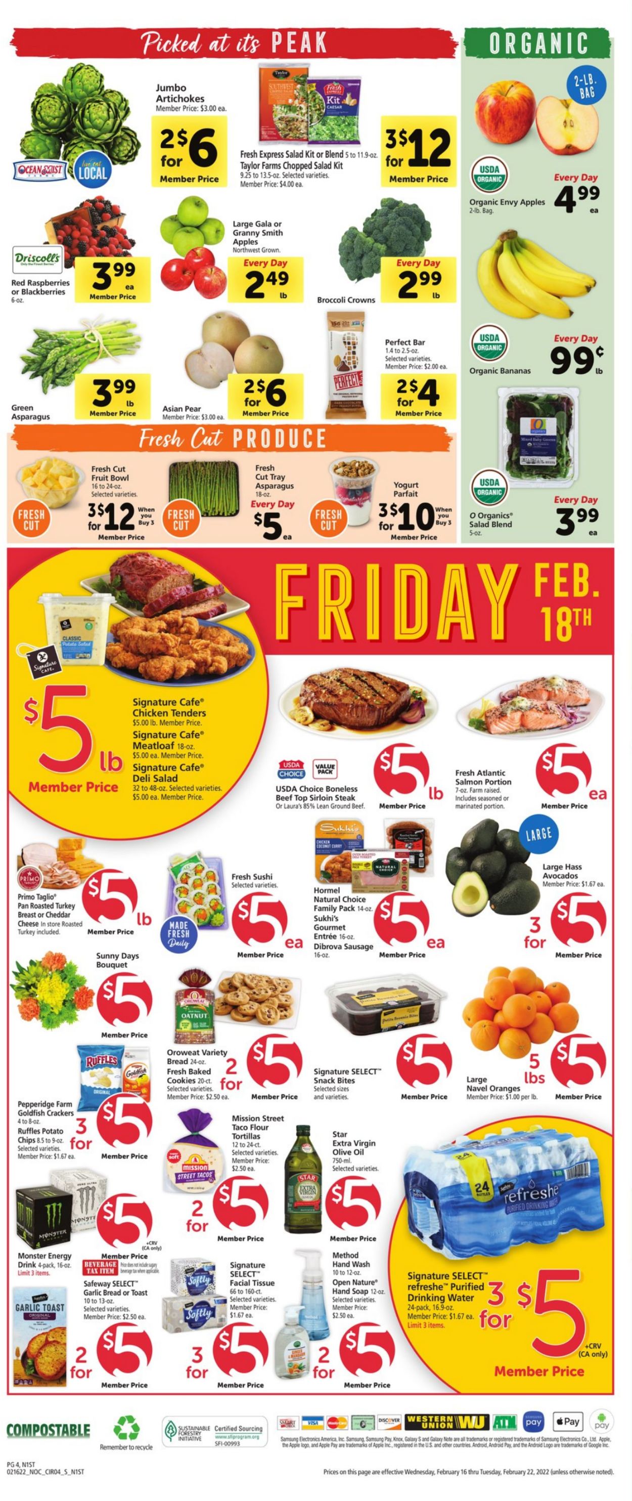 Catalogue Safeway from 02/16/2022