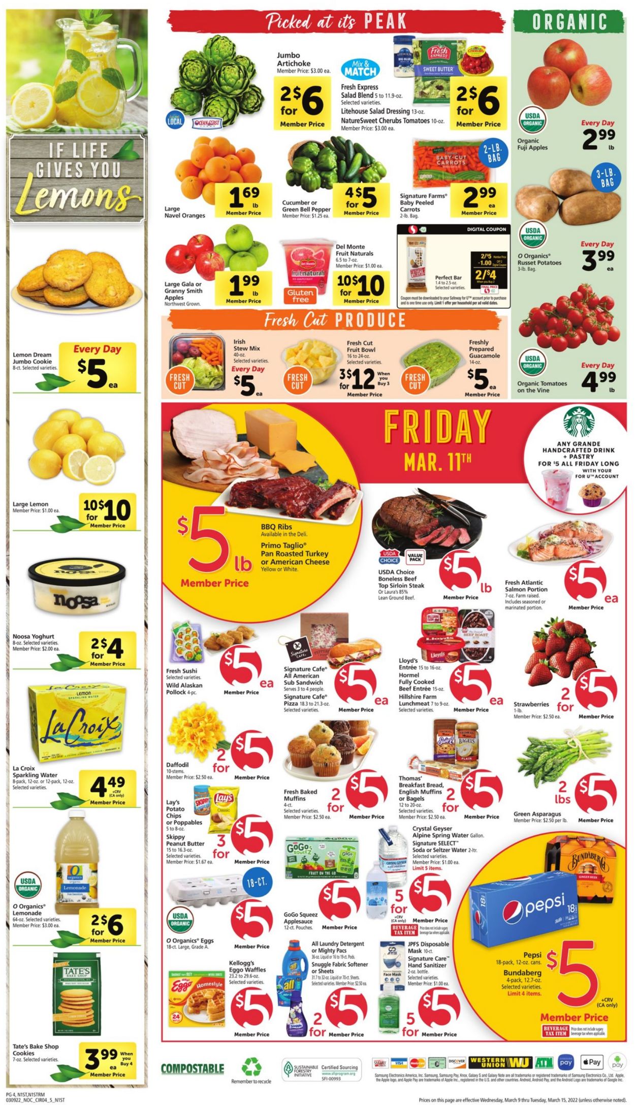 Catalogue Safeway from 03/09/2022