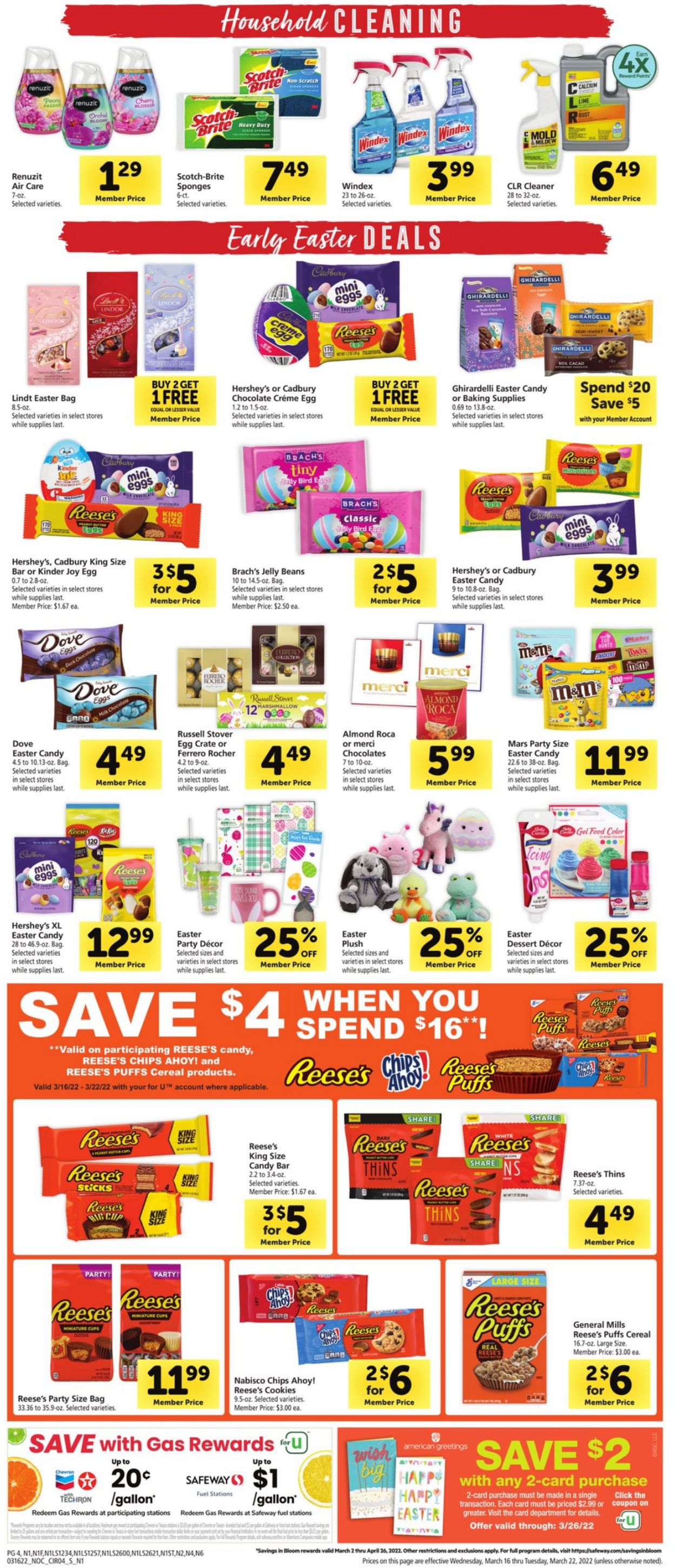 Catalogue Safeway from 03/16/2022