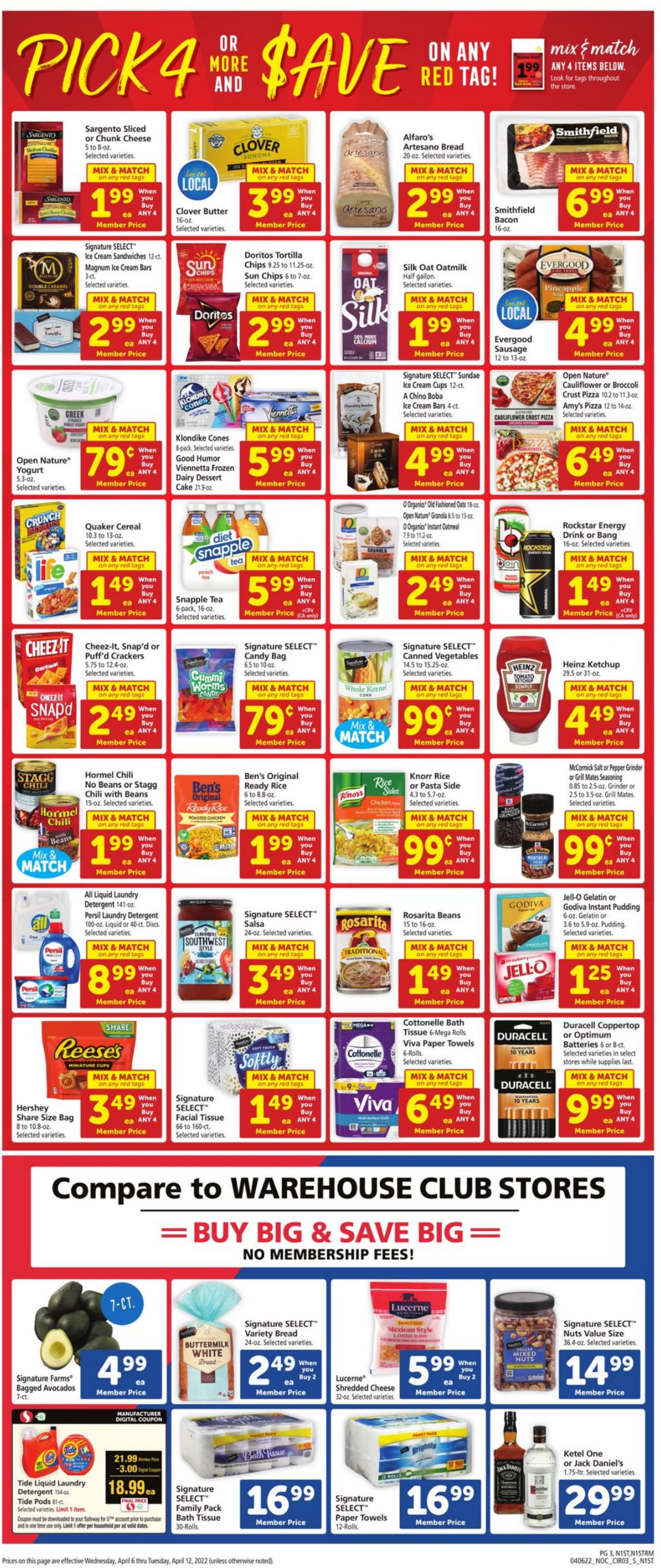 Catalogue Safeway from 04/06/2022