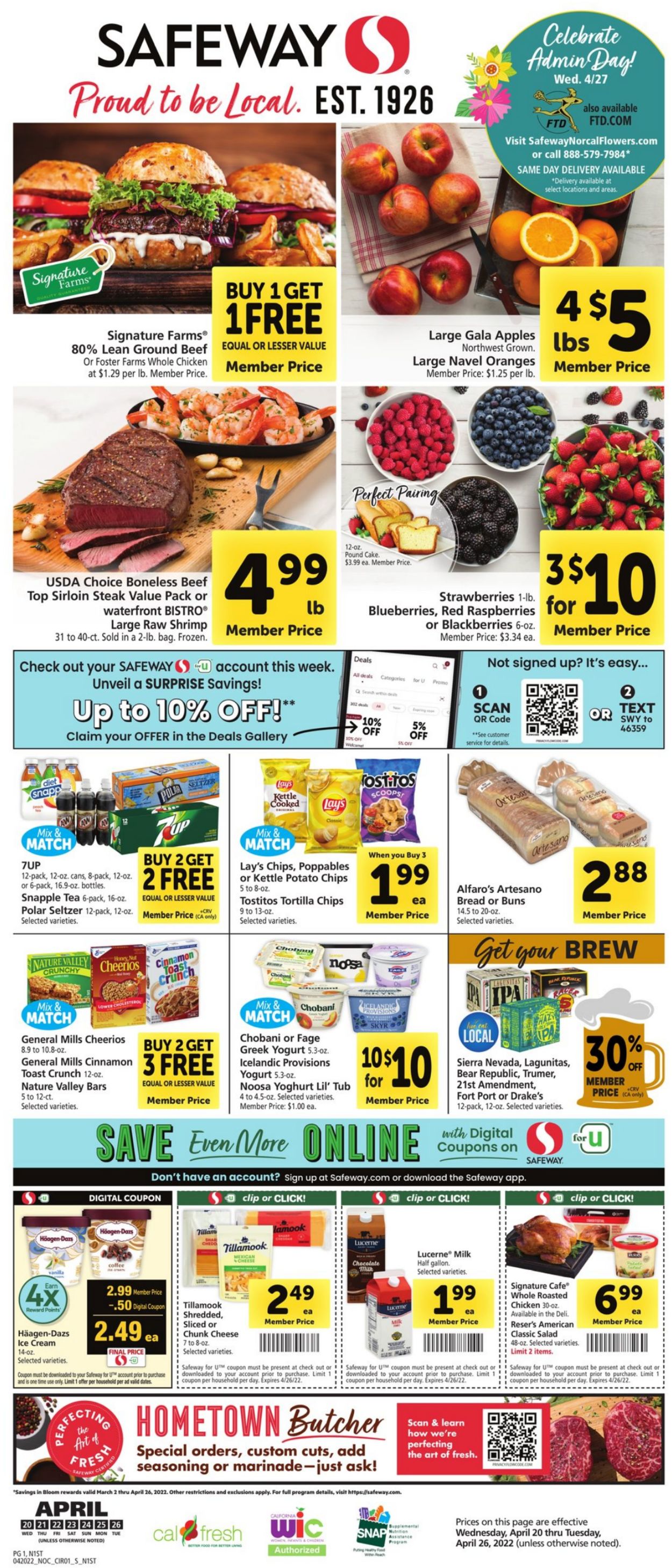 Catalogue Safeway from 04/20/2022