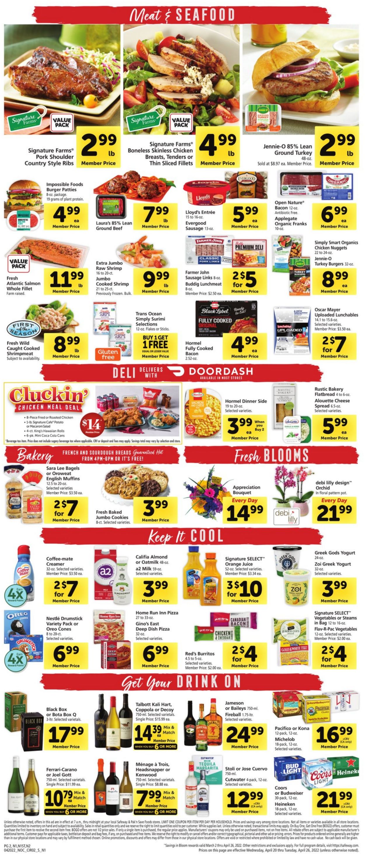 Catalogue Safeway from 04/20/2022
