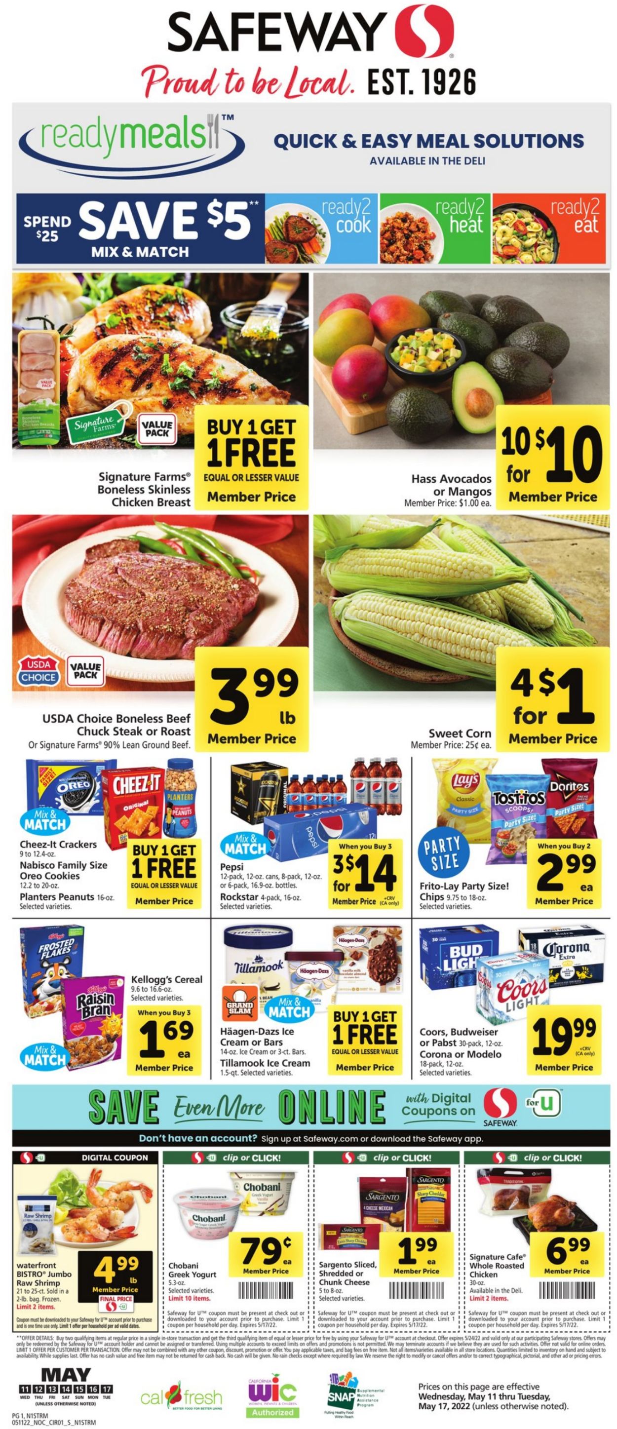 Catalogue Safeway from 05/11/2022