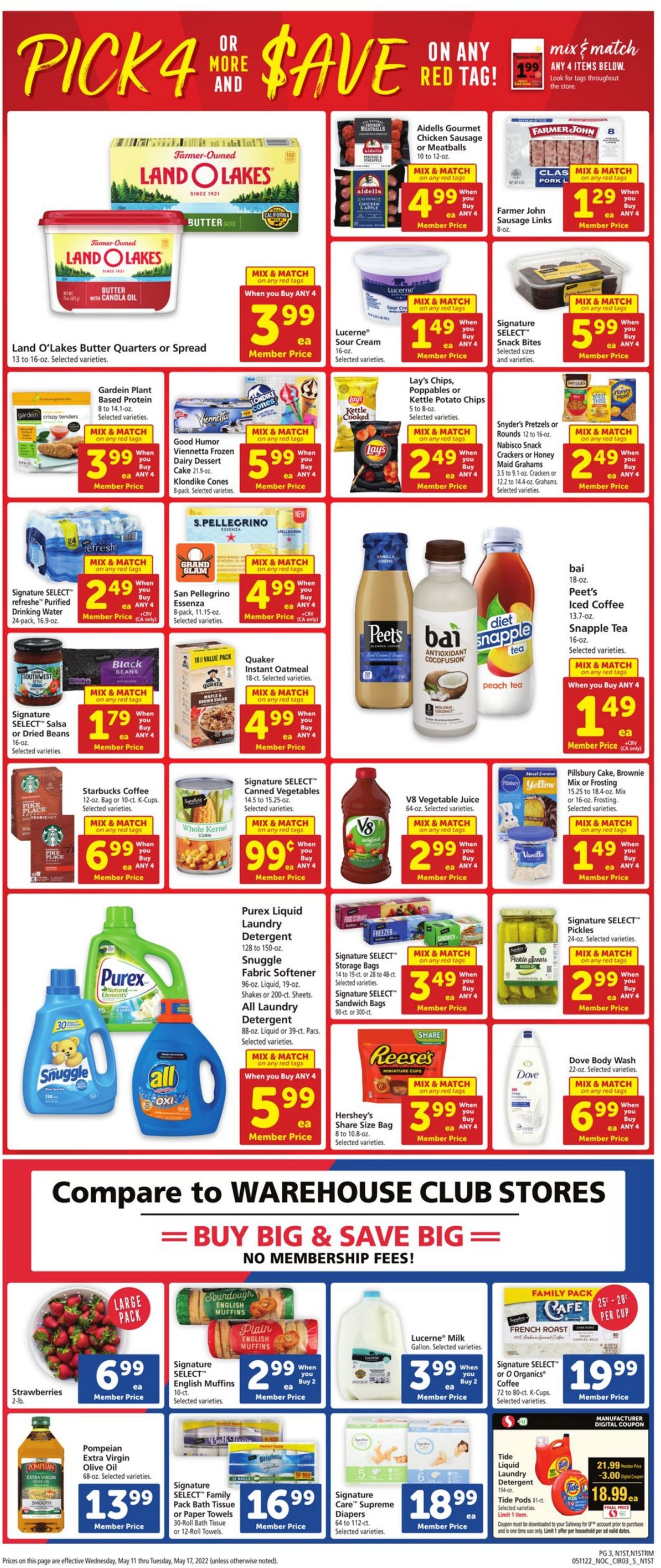 Catalogue Safeway from 05/11/2022