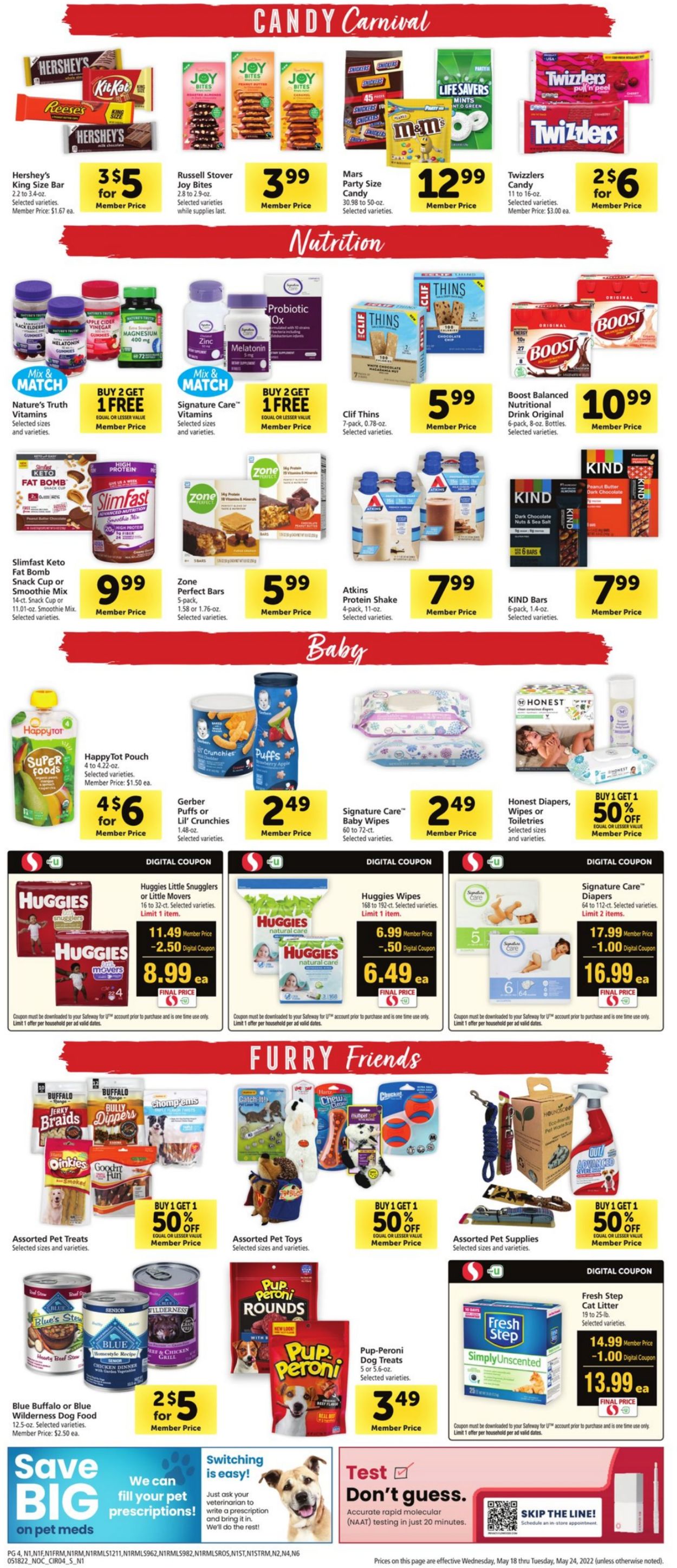 Catalogue Safeway from 05/18/2022