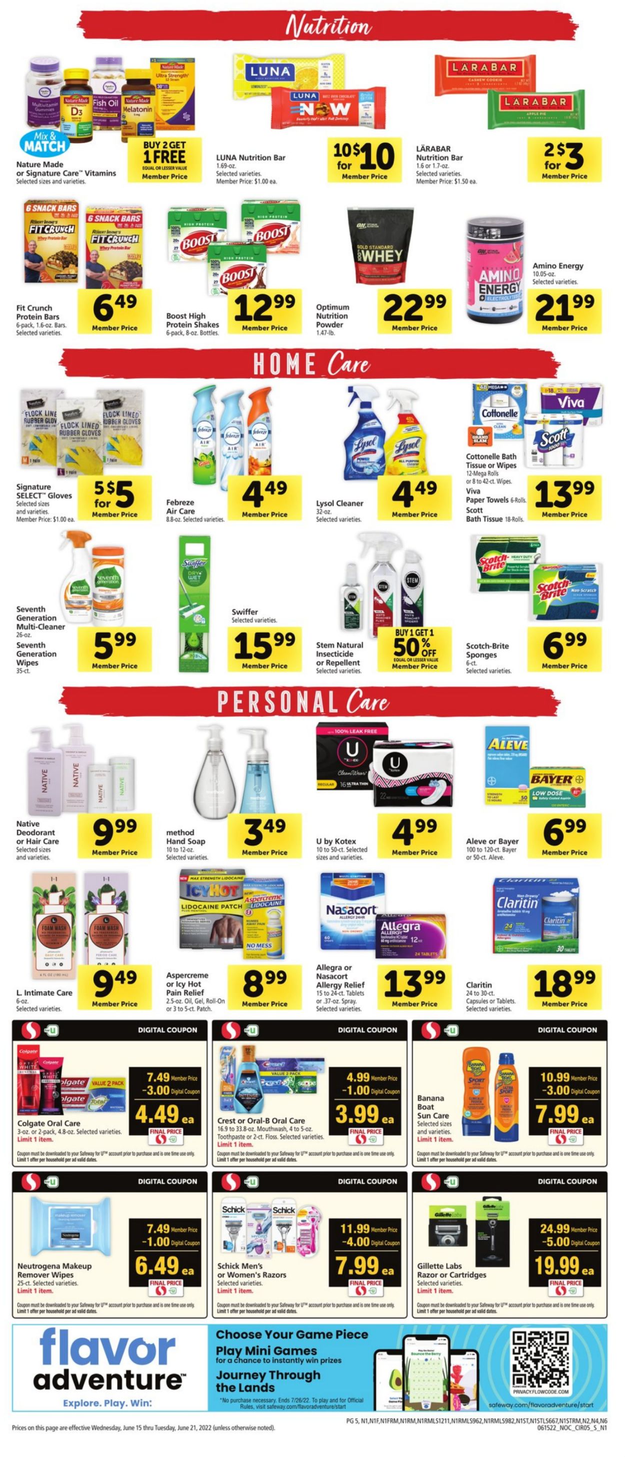 Catalogue Safeway from 06/15/2022