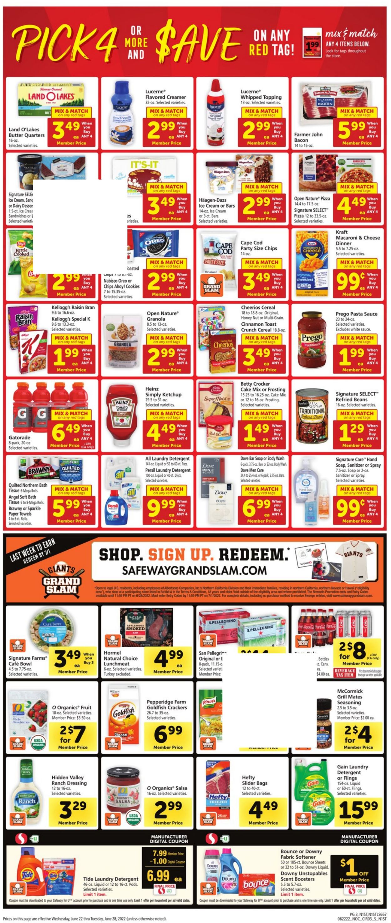 Catalogue Safeway from 06/22/2022