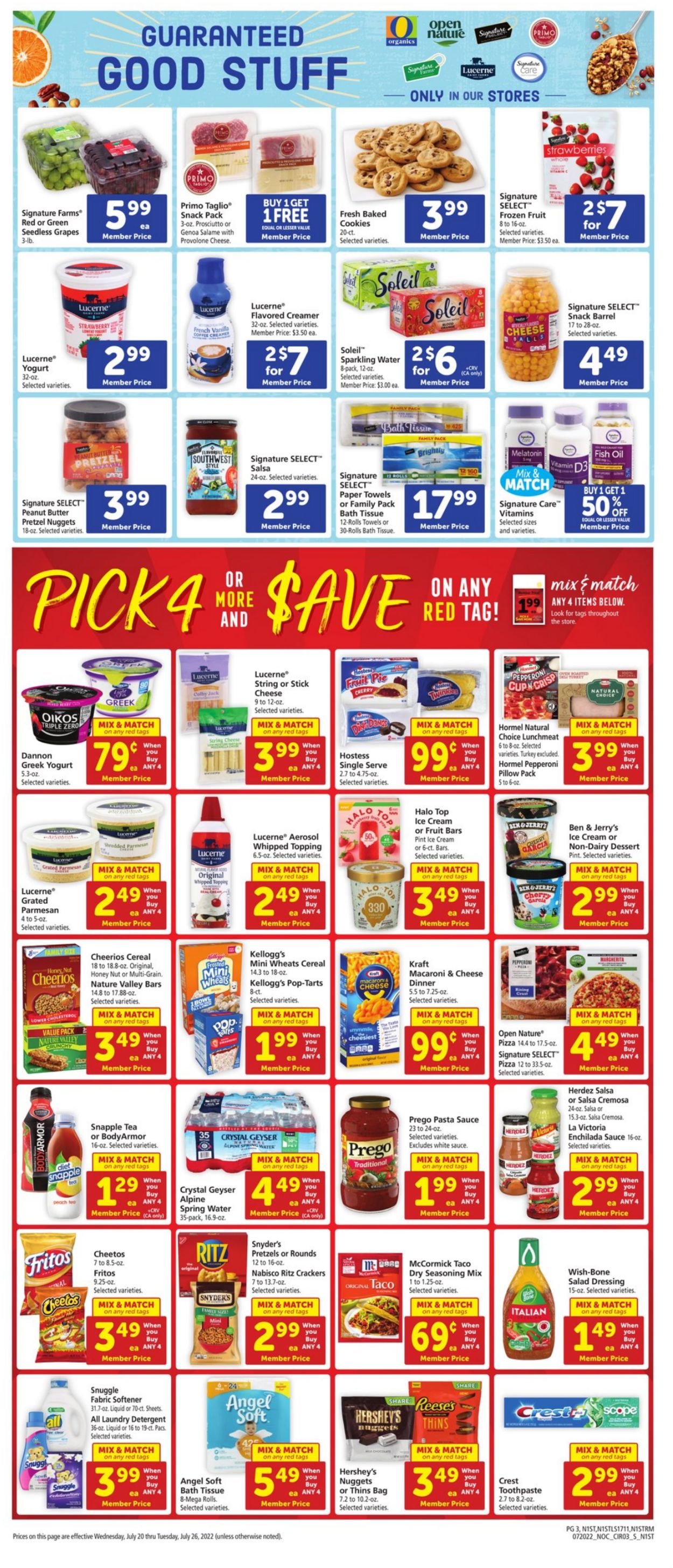 Catalogue Safeway from 07/20/2022