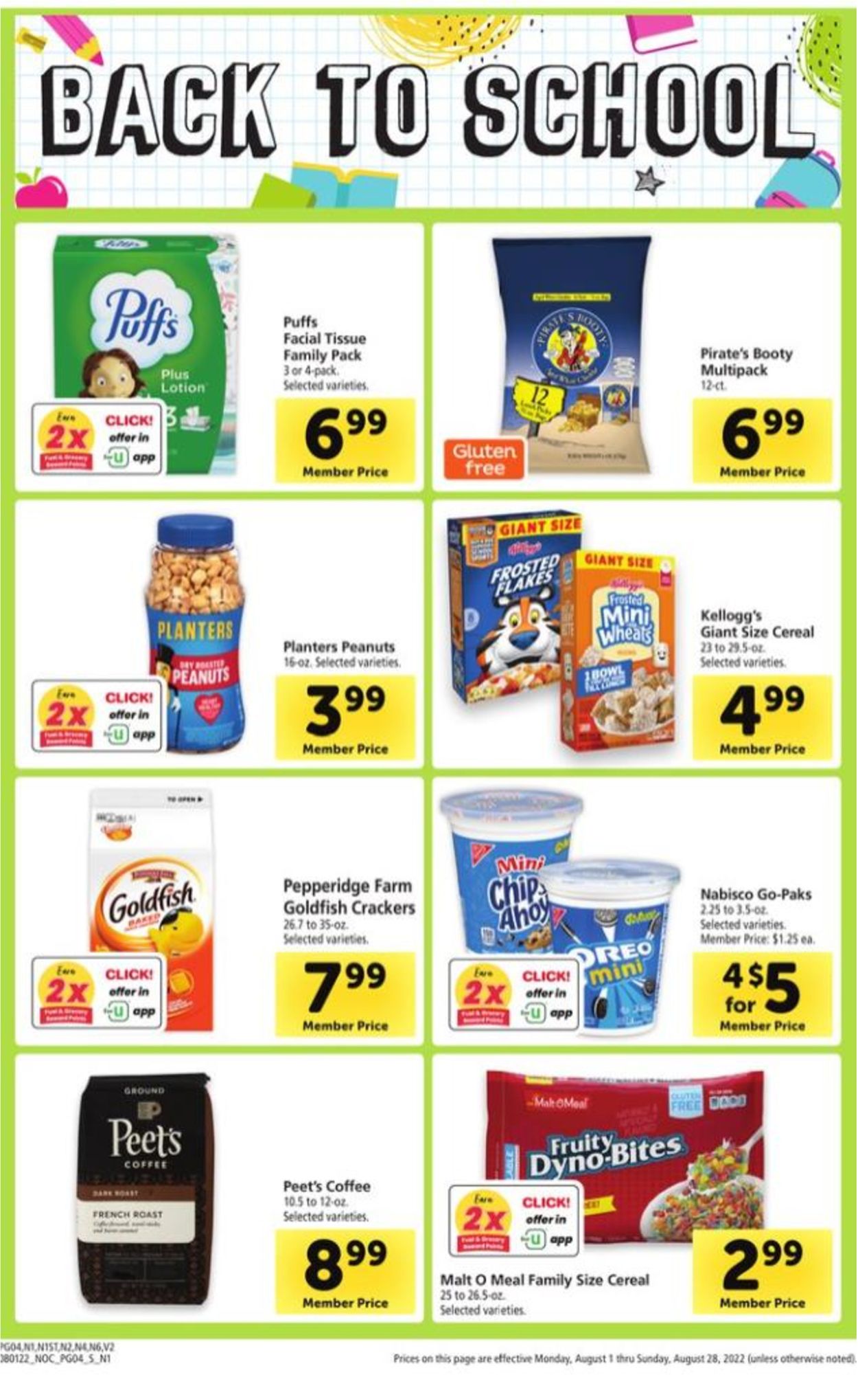 Catalogue Safeway from 08/01/2022