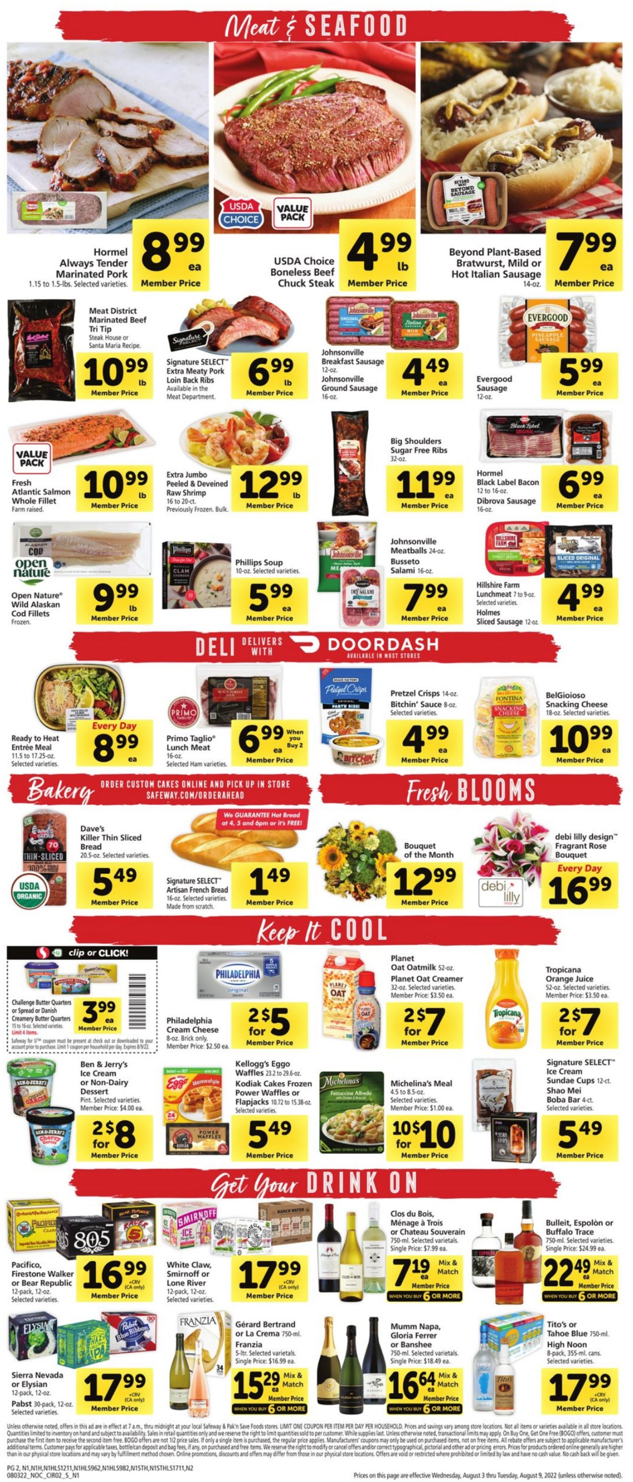 Catalogue Safeway from 08/03/2022