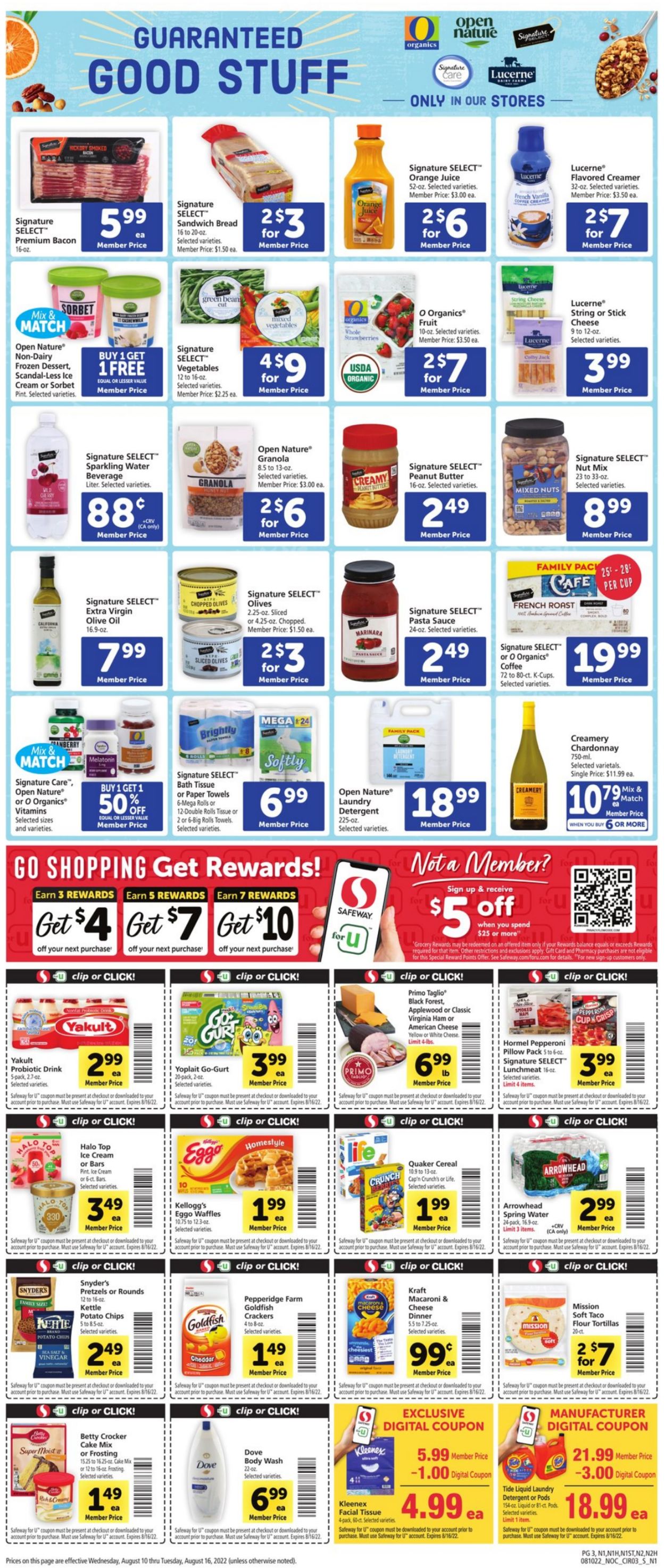 Catalogue Safeway from 08/10/2022