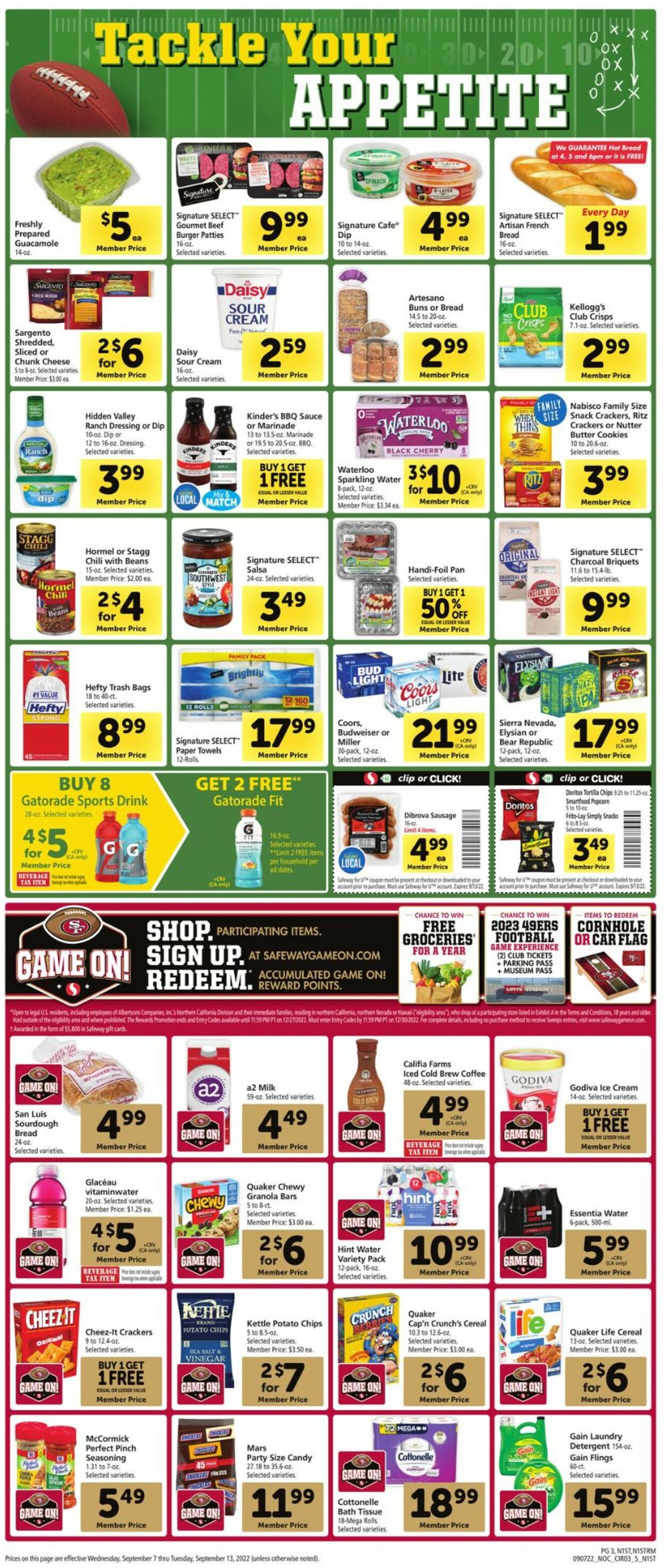 Catalogue Safeway from 09/07/2022
