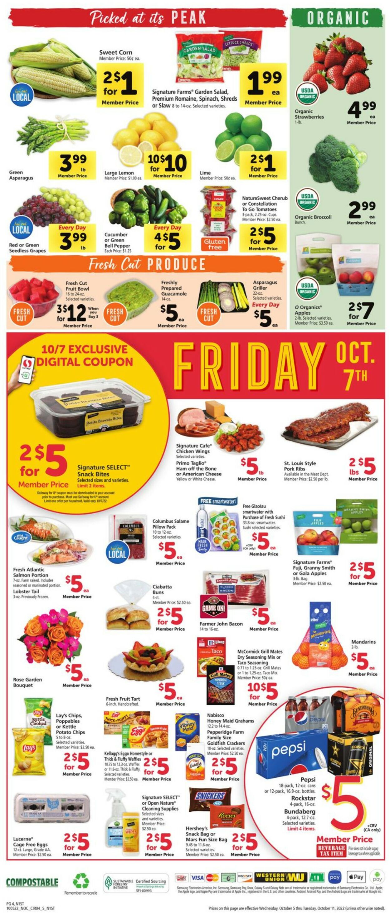 Catalogue Safeway from 10/05/2022