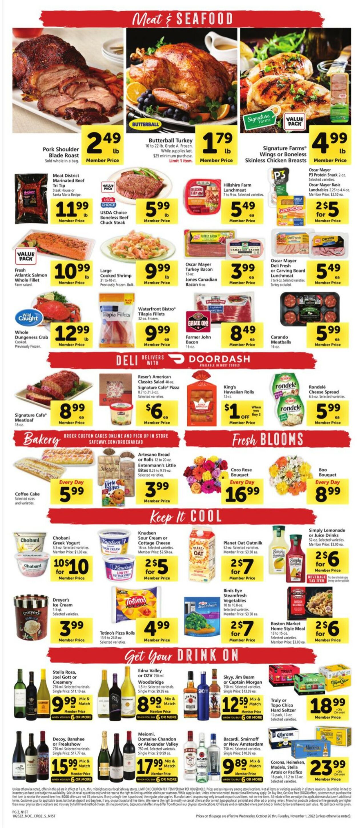 Catalogue Safeway from 10/26/2022