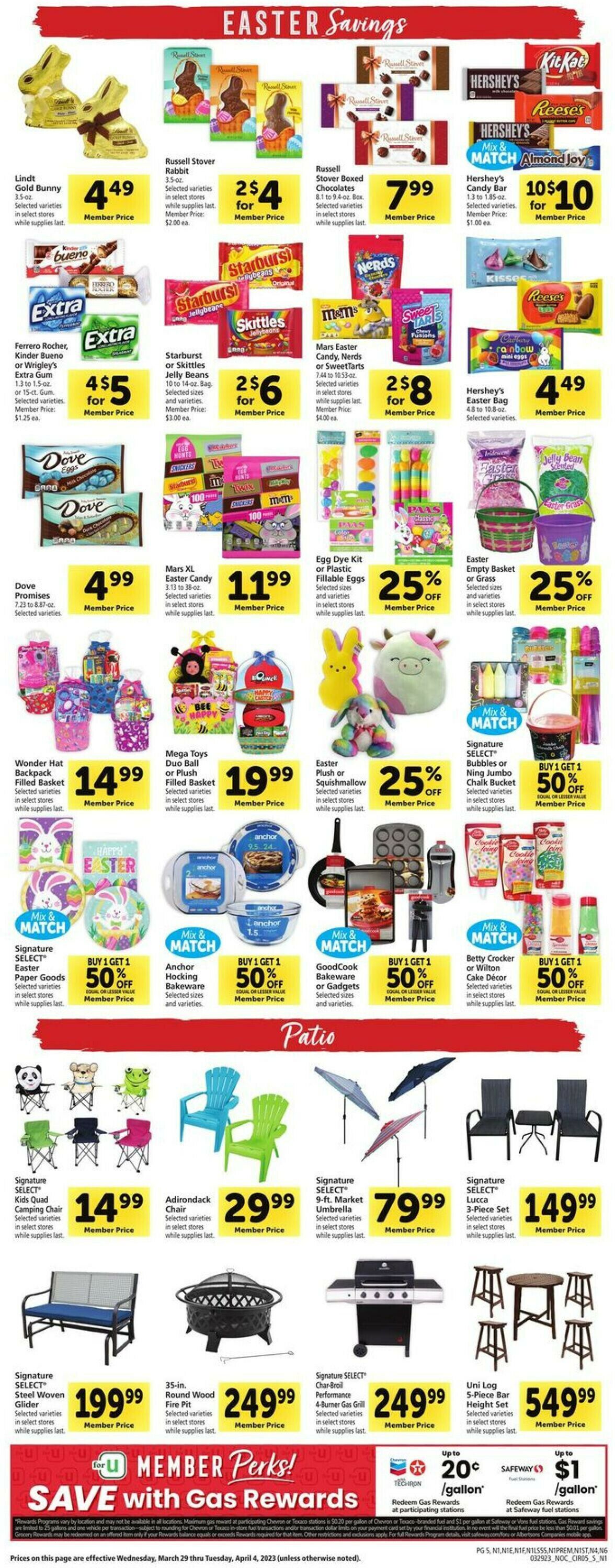 Catalogue Safeway from 03/29/2023
