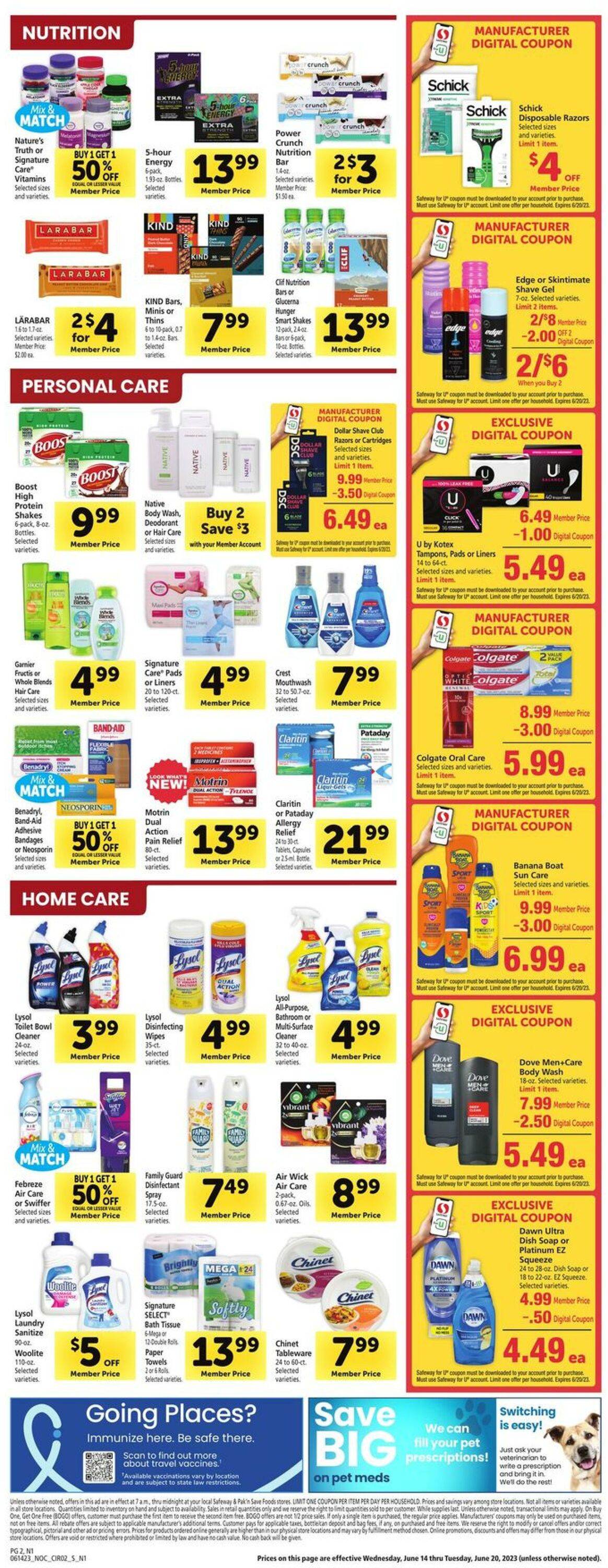 Catalogue Safeway from 06/14/2023