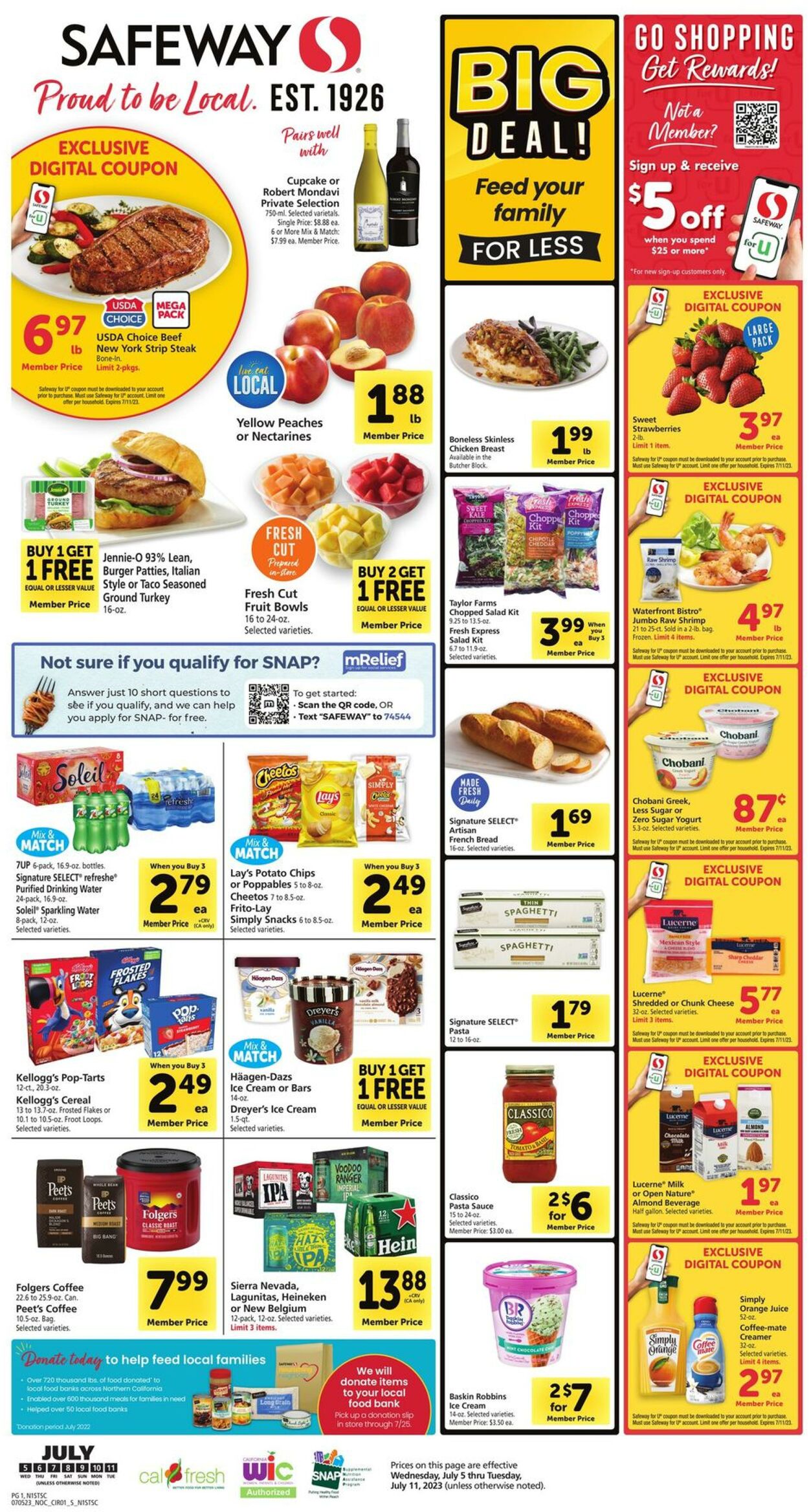 Catalogue Safeway from 07/05/2023