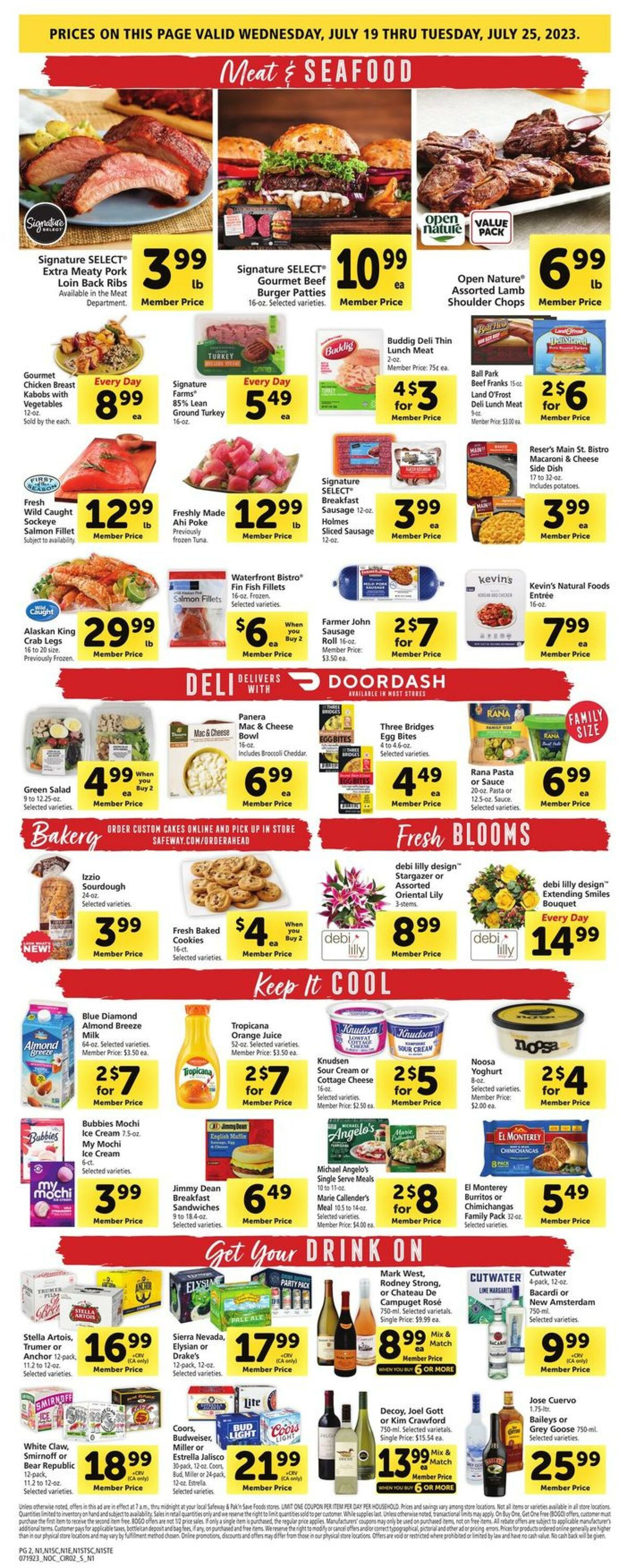 Catalogue Safeway from 07/19/2023