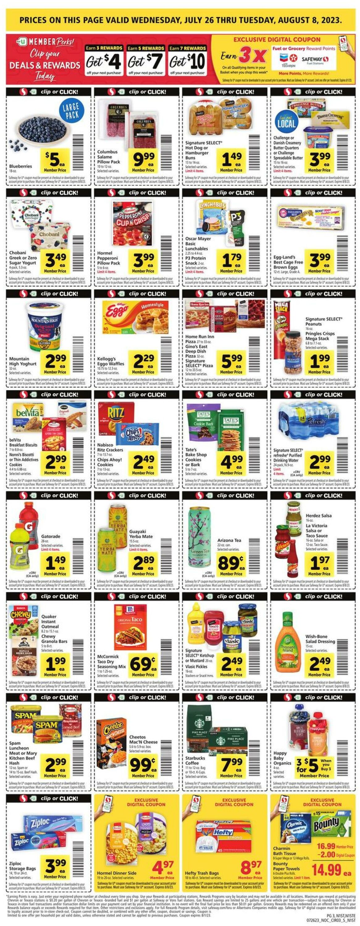 Catalogue Safeway from 07/26/2023
