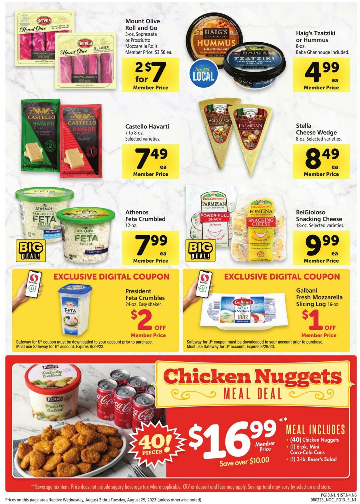 Catalogue Safeway from 08/02/2023
