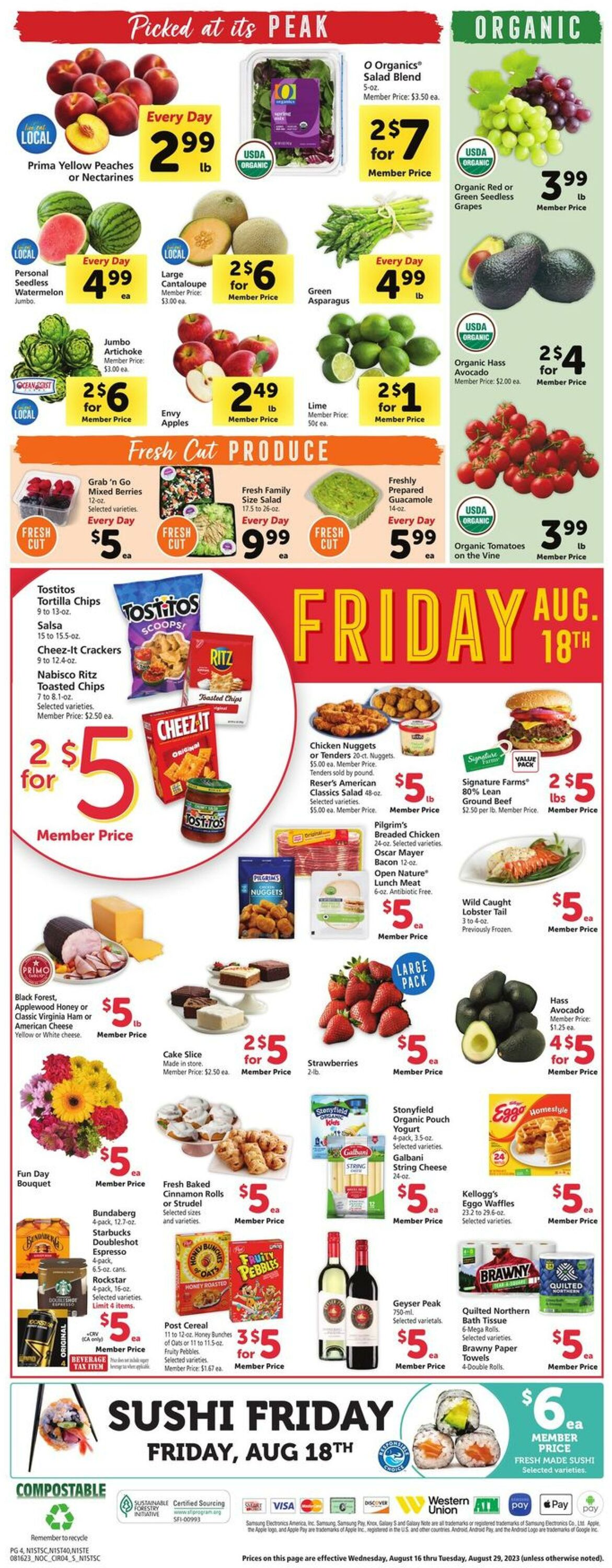Catalogue Safeway from 08/16/2023