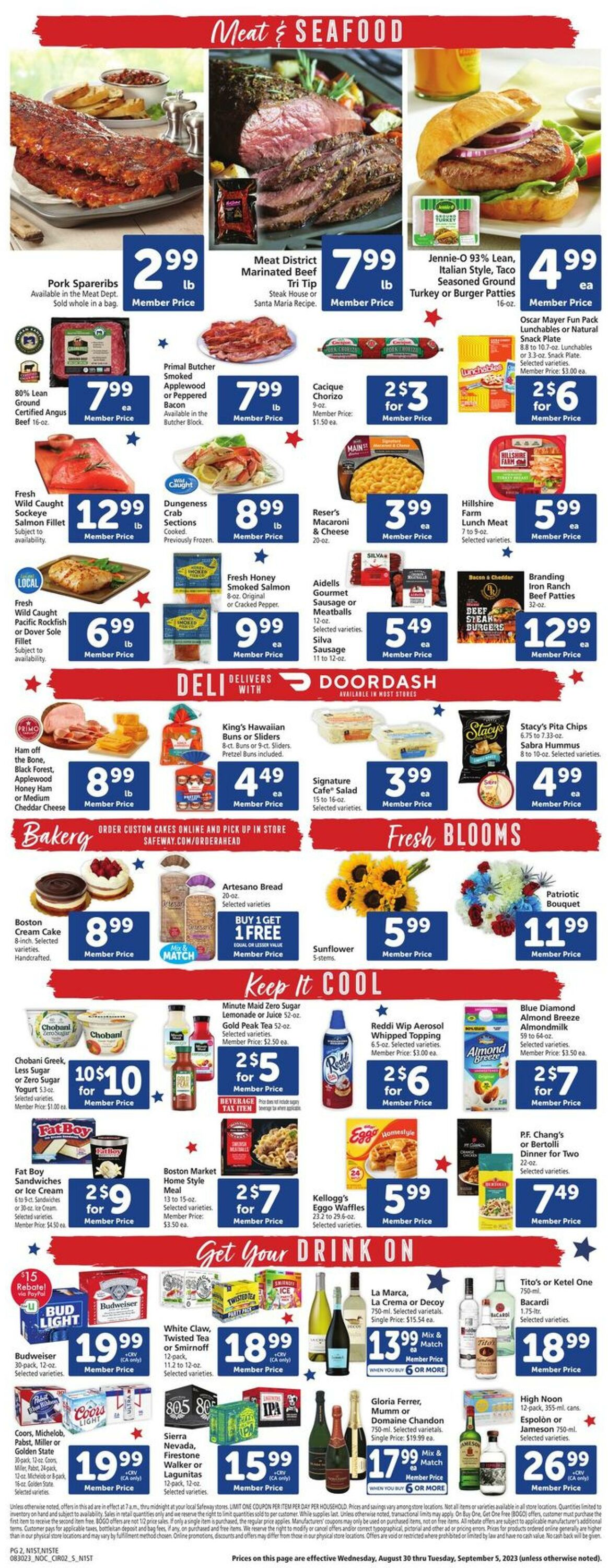 Catalogue Safeway from 08/30/2023