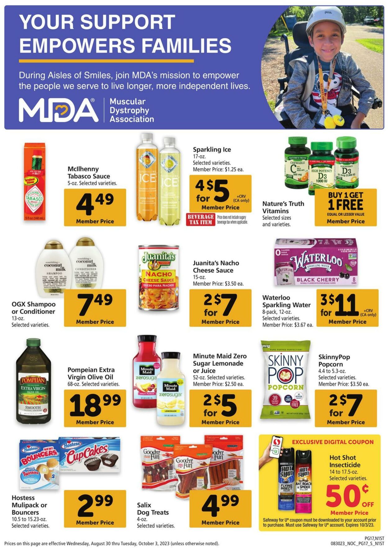 Catalogue Safeway from 08/30/2023