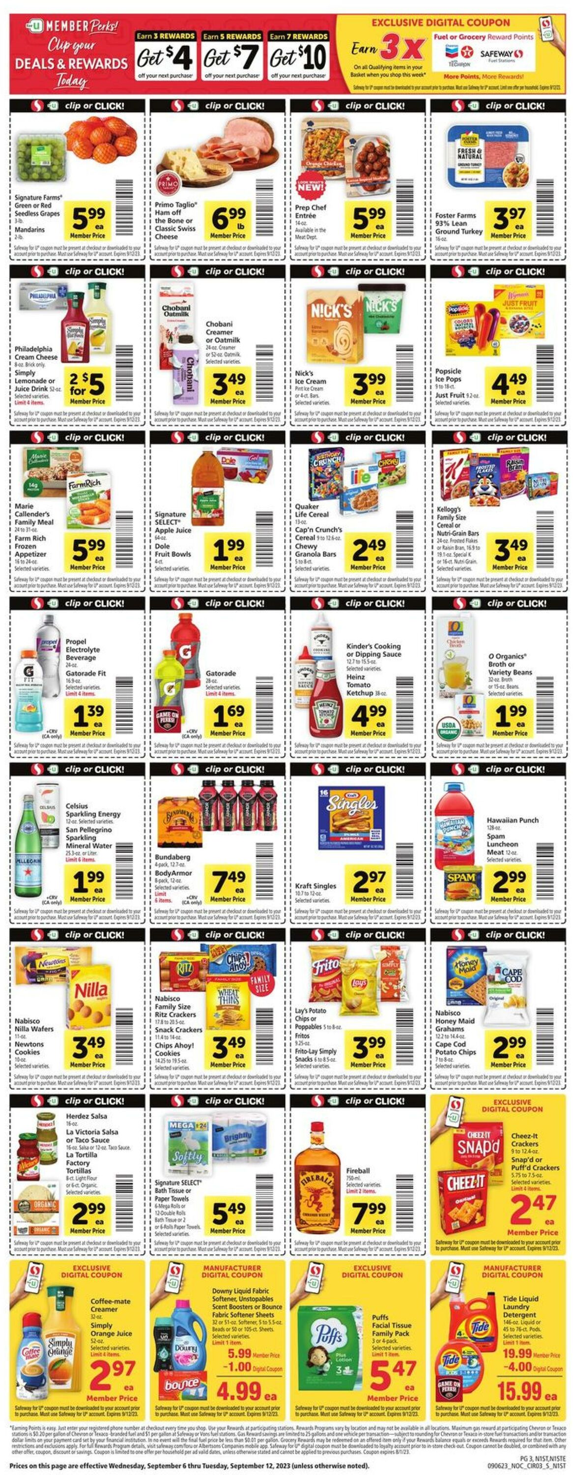 Catalogue Safeway from 09/06/2023