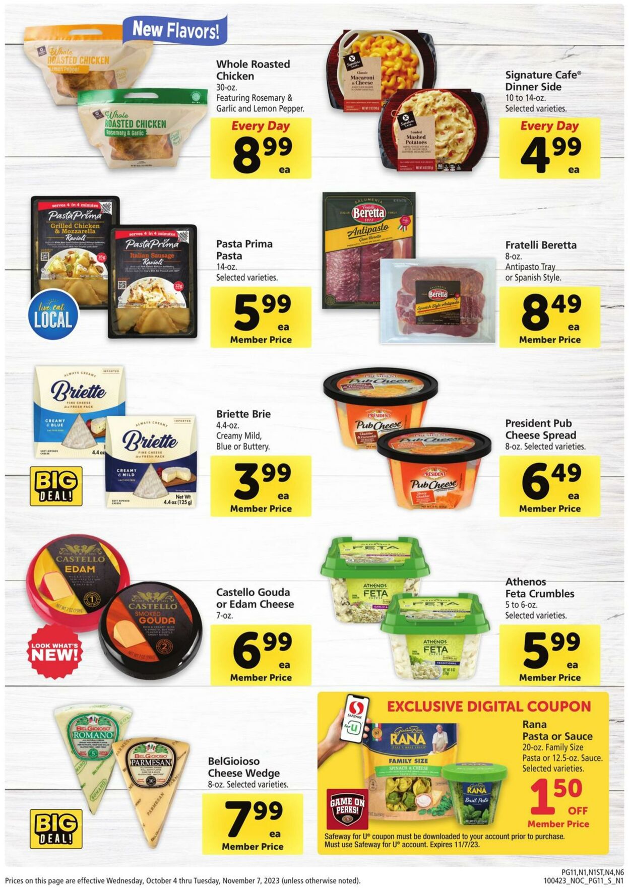 Catalogue Safeway from 10/04/2023