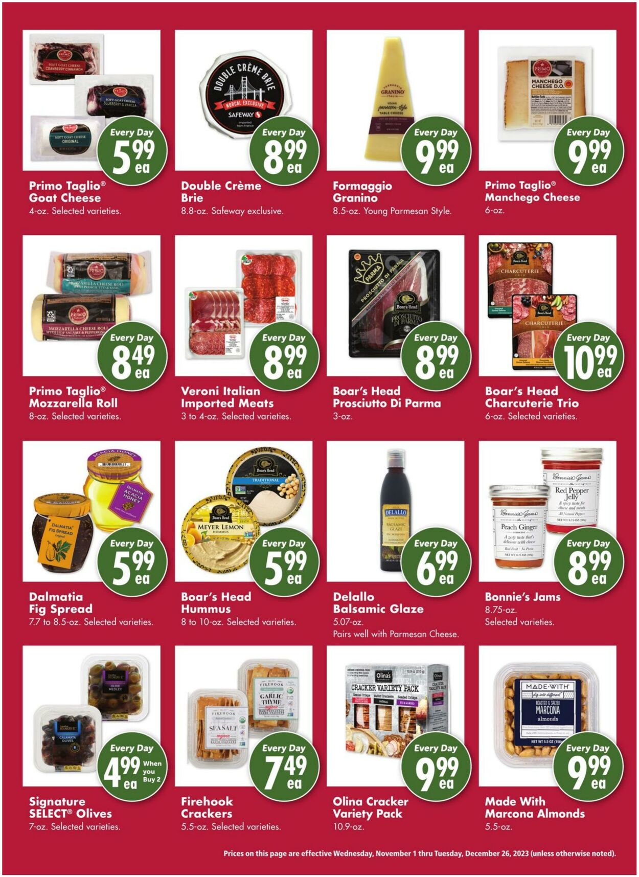 Catalogue Safeway from 11/01/2023