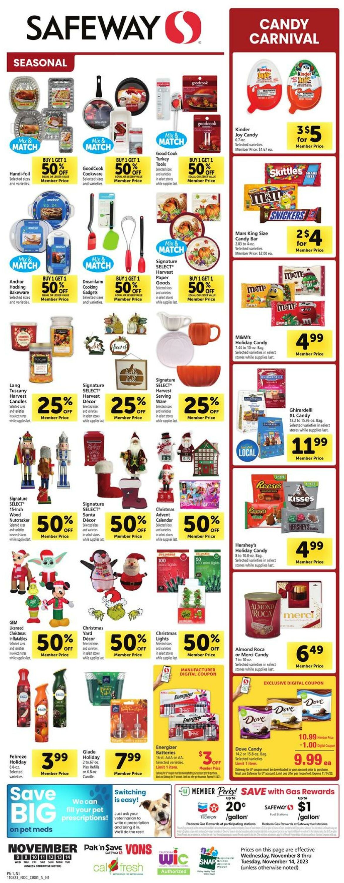 Catalogue Safeway from 11/08/2023