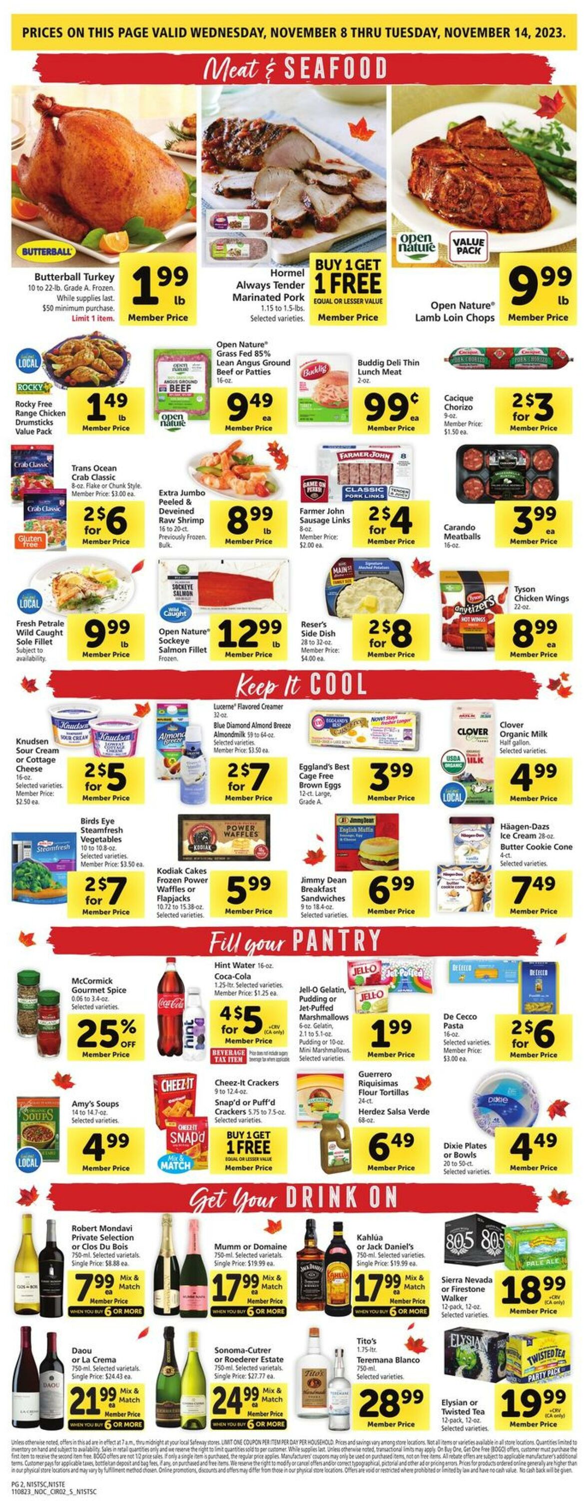 Catalogue Safeway from 11/08/2023