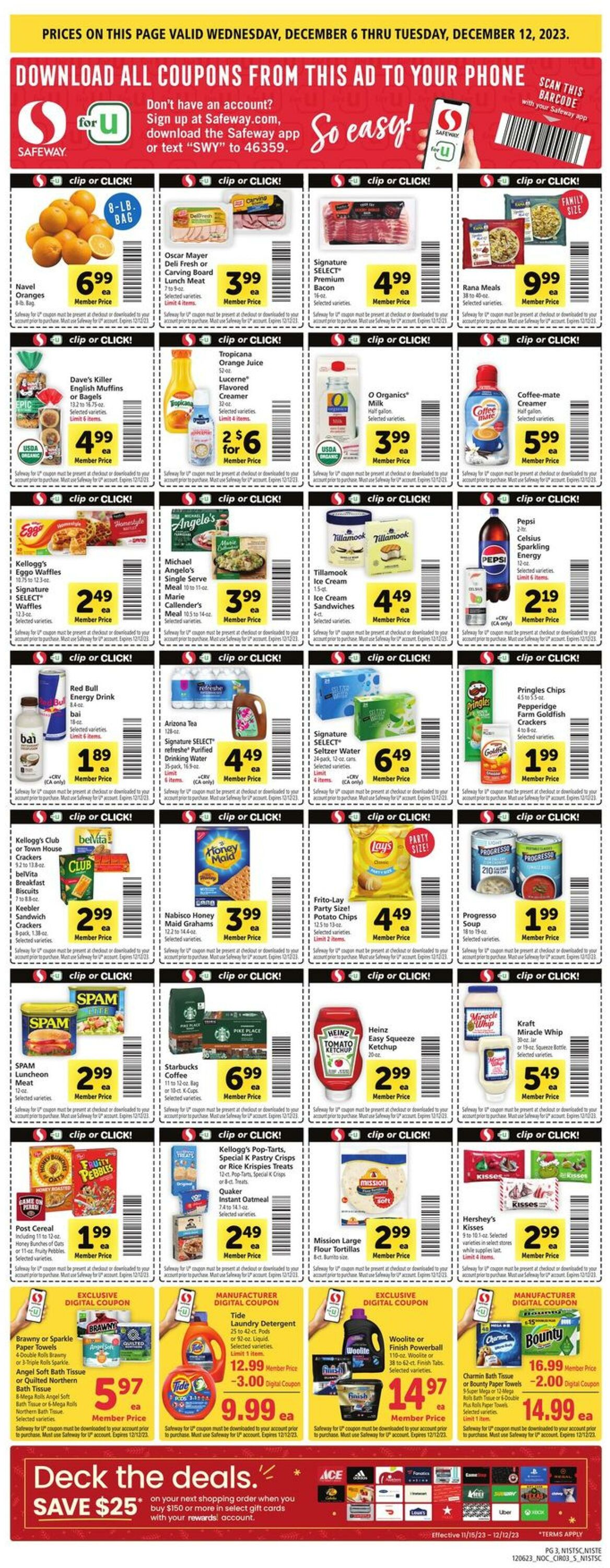 Catalogue Safeway from 12/06/2023
