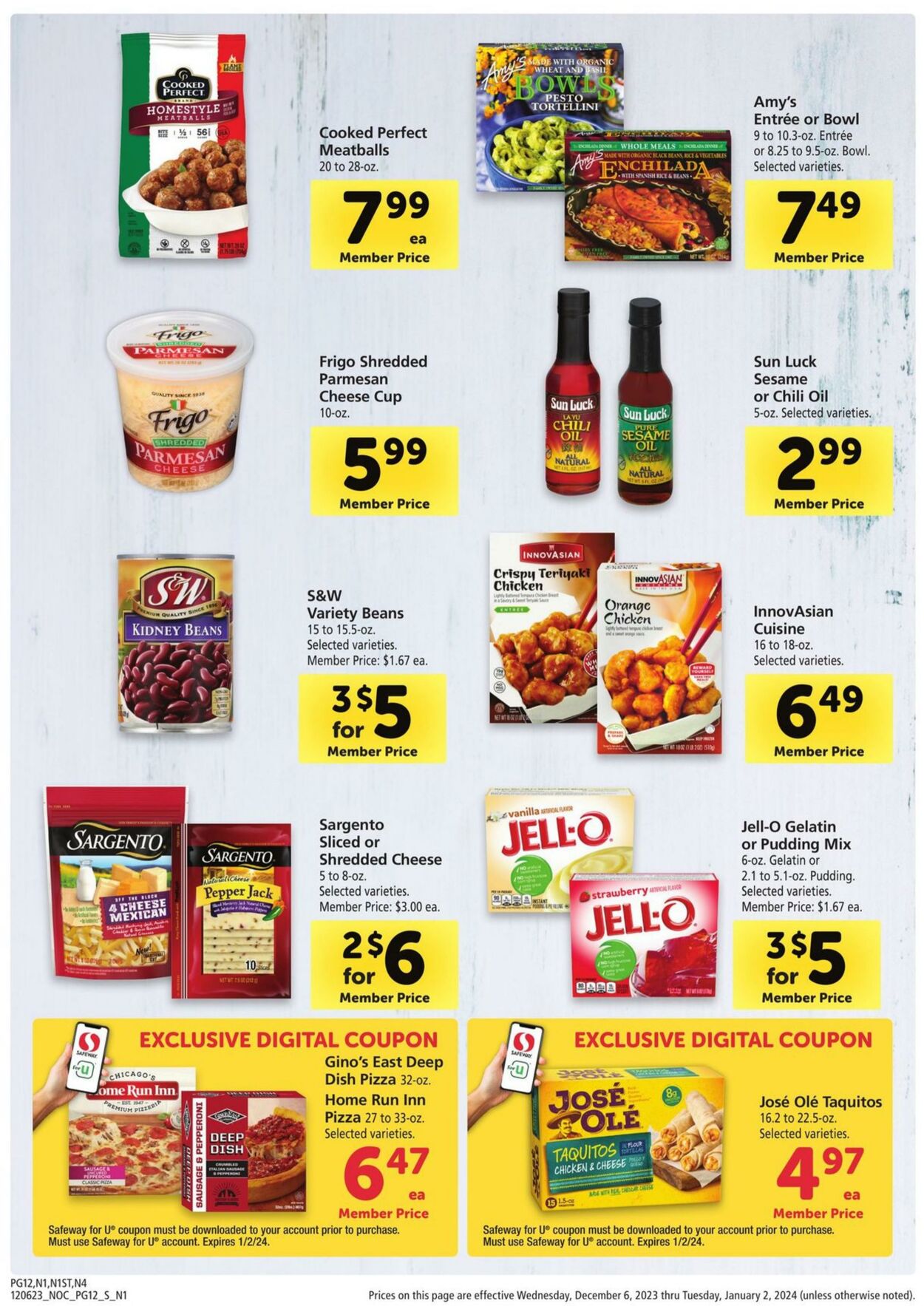 Catalogue Safeway from 12/06/2023