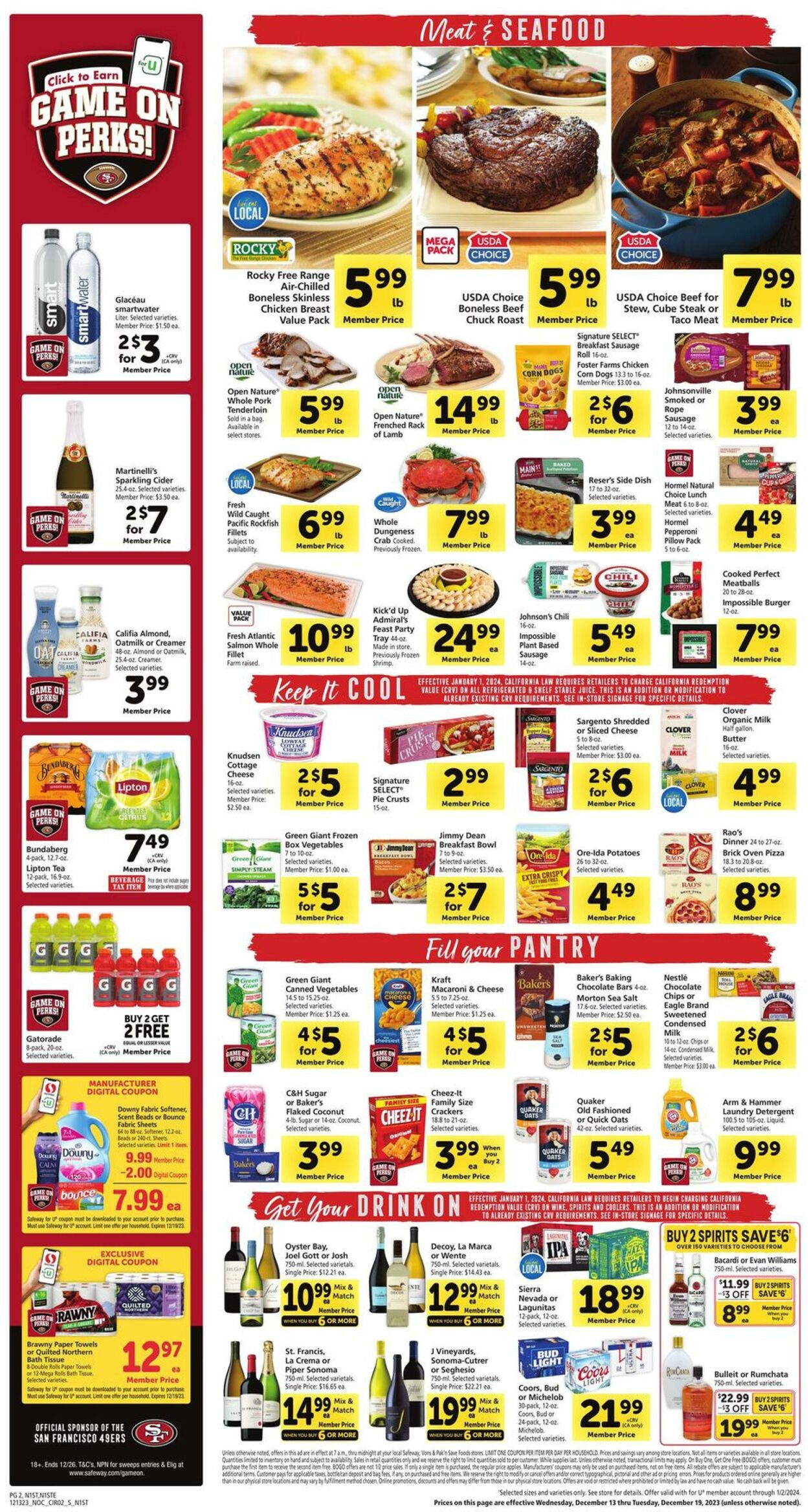 Catalogue Safeway from 12/13/2023